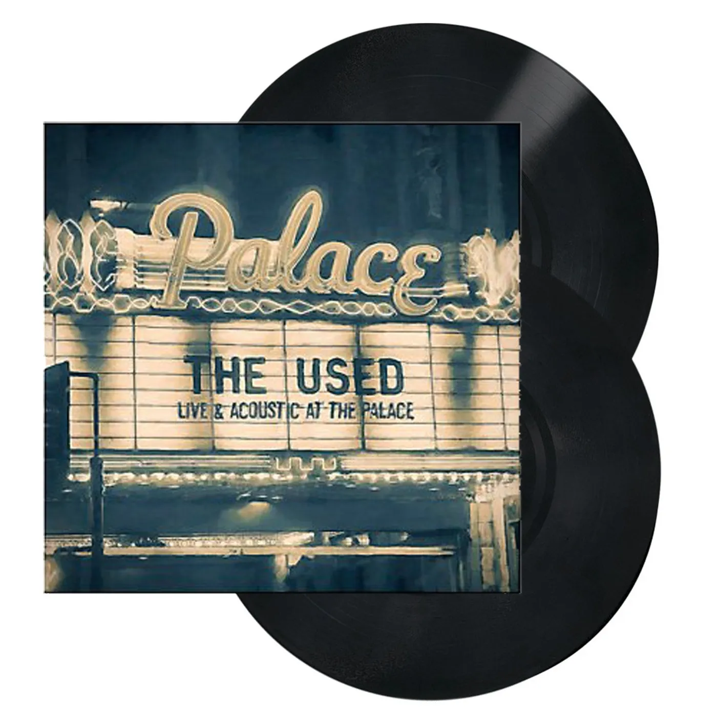 The Used Live and Acoustic at The Palace 2LP (Black w/ Cream) (Vinyl)
