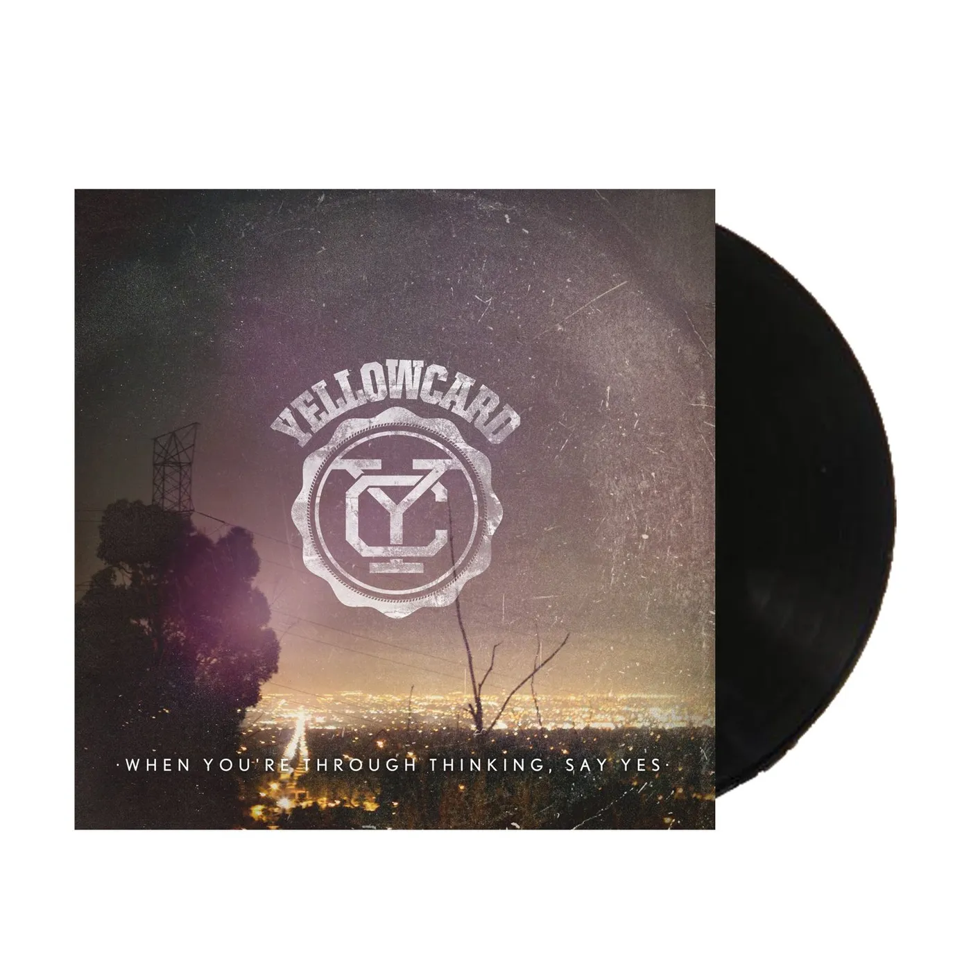 Yellowcard When You're Through Thinking, Say Yes LP (Black Vinyl)