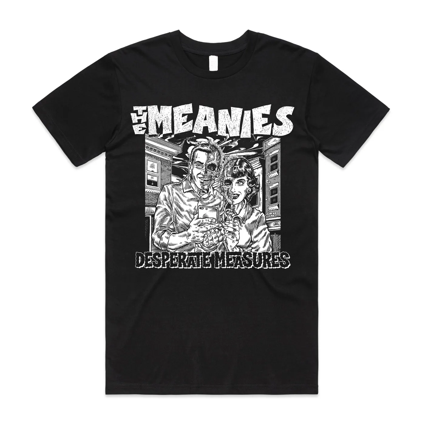 The Meanies Desperate Measures T-shirt (Black)