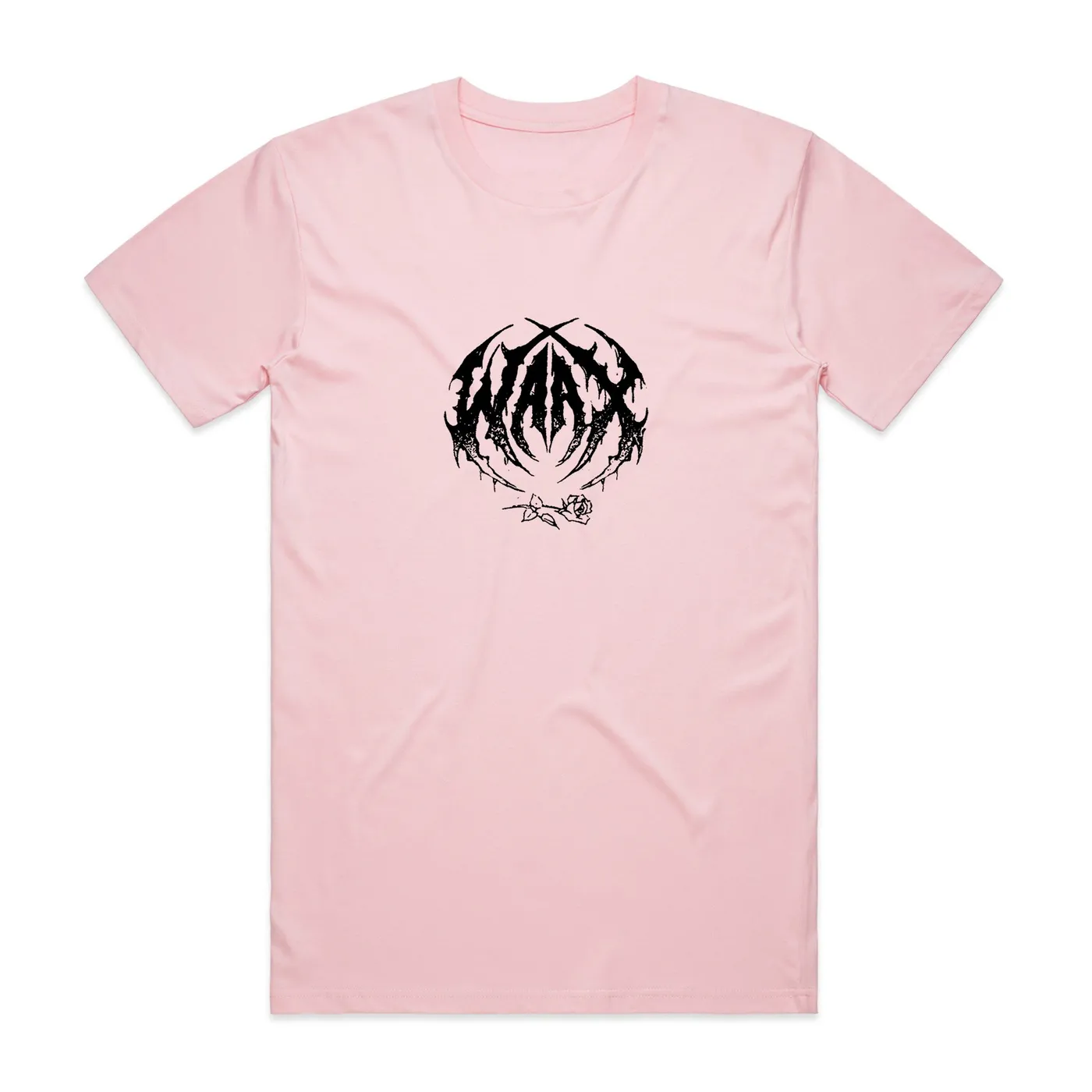 WAAX Old School Death Metal T-shirt (Pink)