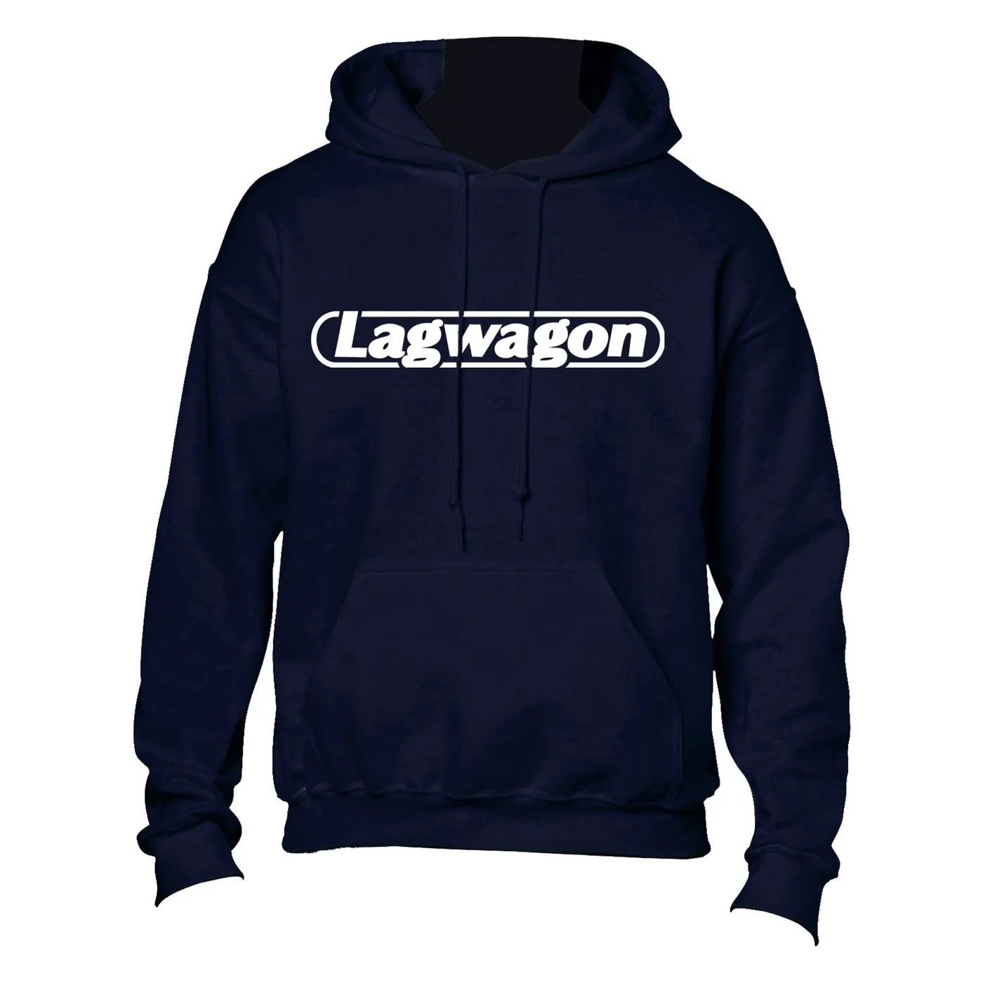 Lagwagon Putting Music In It's Place Pullover Hoodie (Navy)