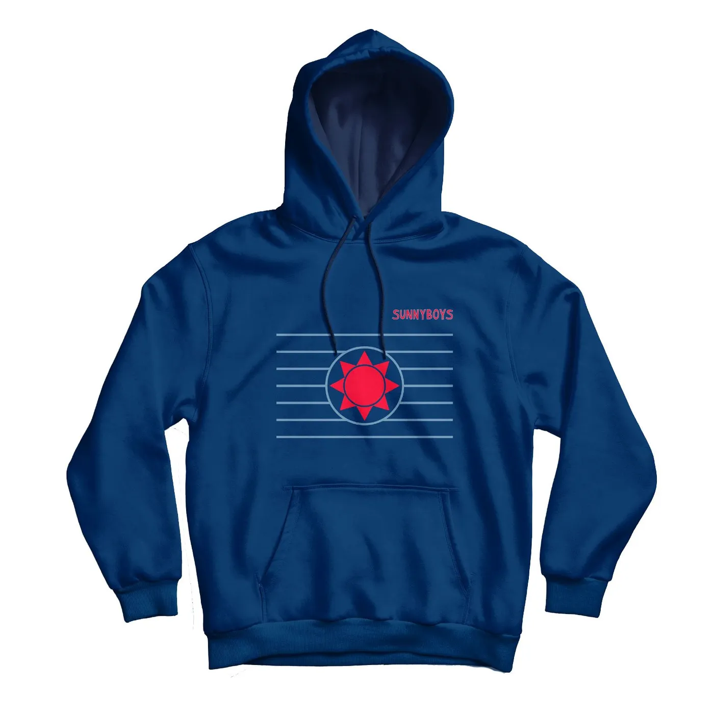 Sunnyboys Stripe Logo Hoodie (Blue)