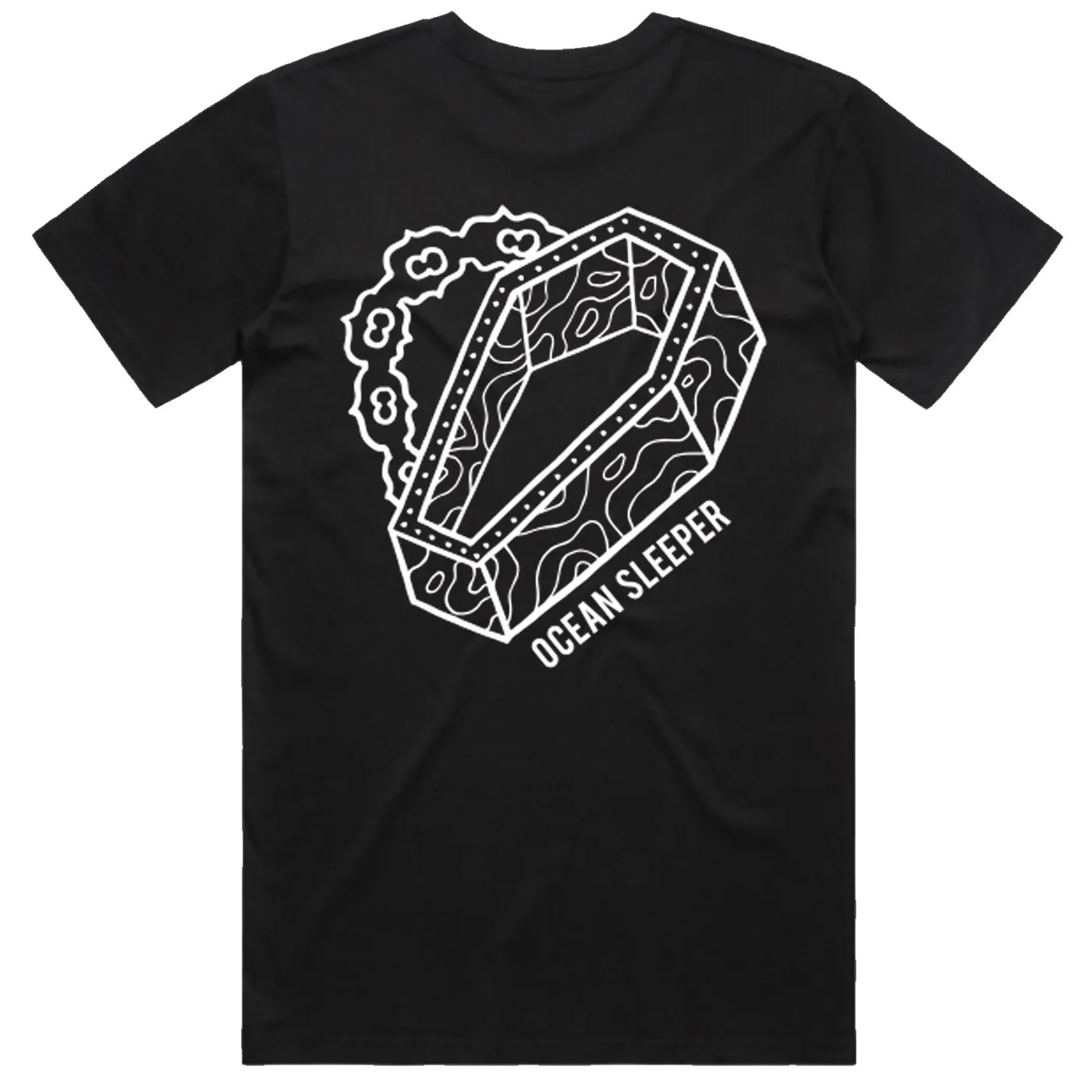 Ocean Sleeper Coffin T-Shirt (Black)