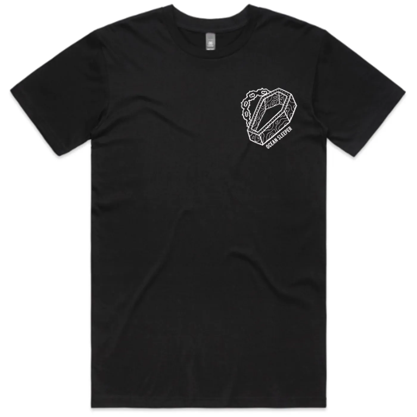 Ocean Sleeper Coffin T-Shirt (Black)