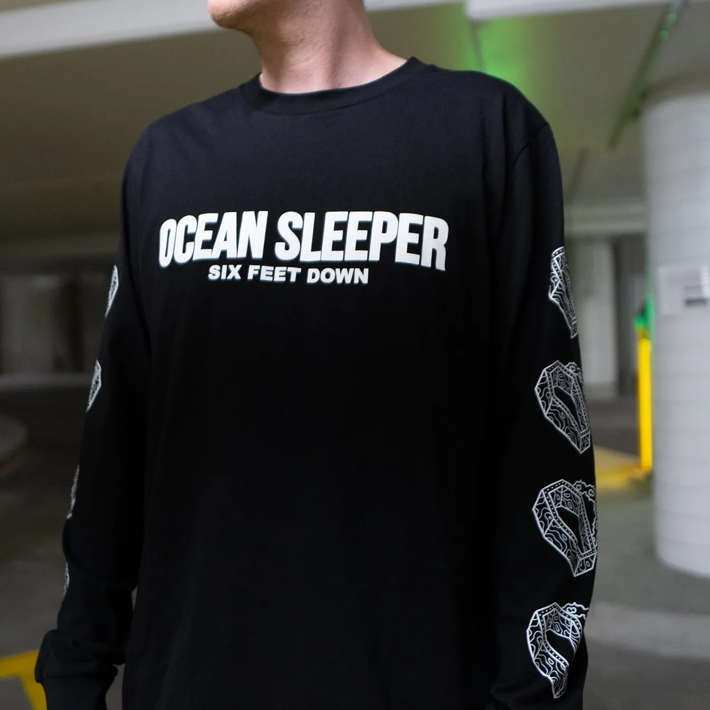 Ocean Sleeper Coffin Longsleeve (Black)