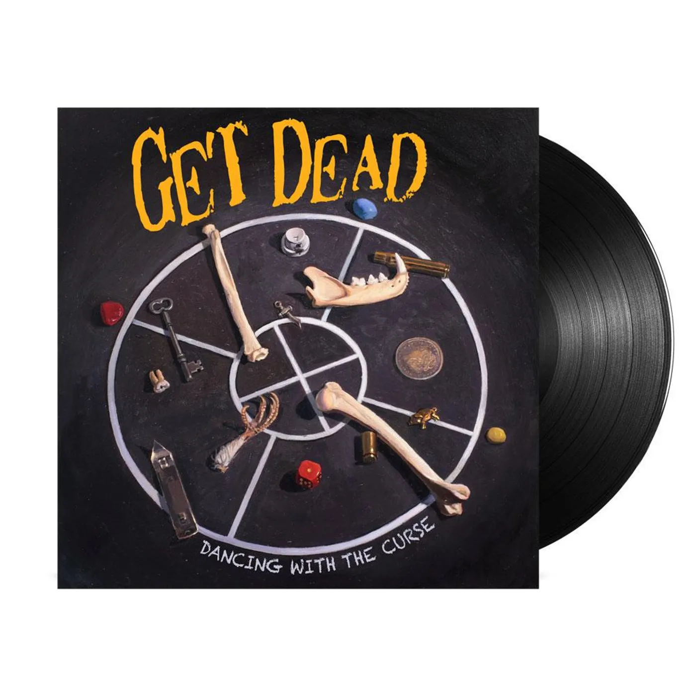 Get Dead Dancing with the Curse LP (Black) (Vinyl)