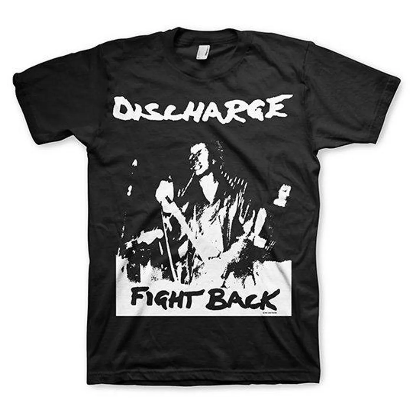 Discharge Fight Back T-shirt (Black)
