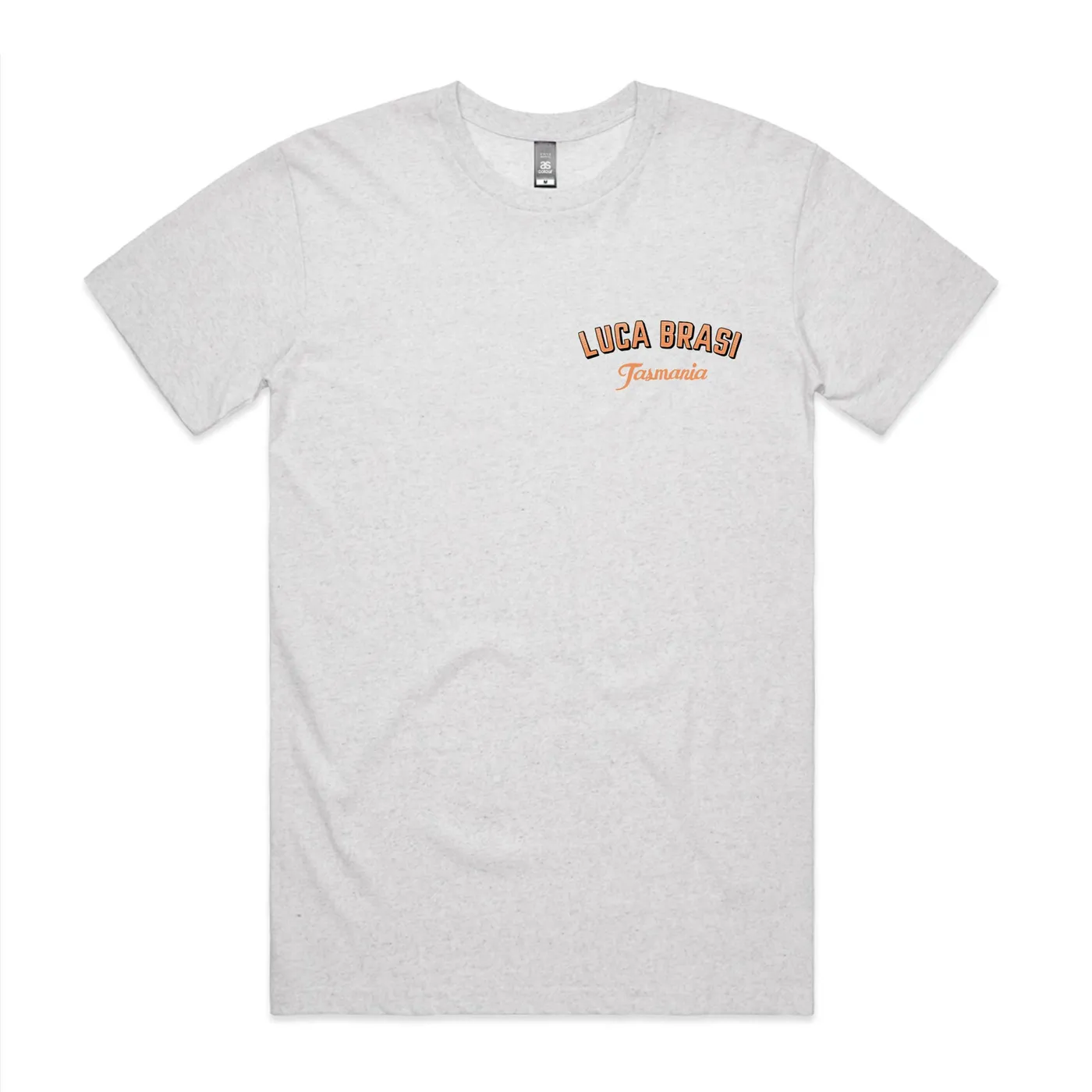 Luca Brasi Tassie Tiger Tee (White Marle)