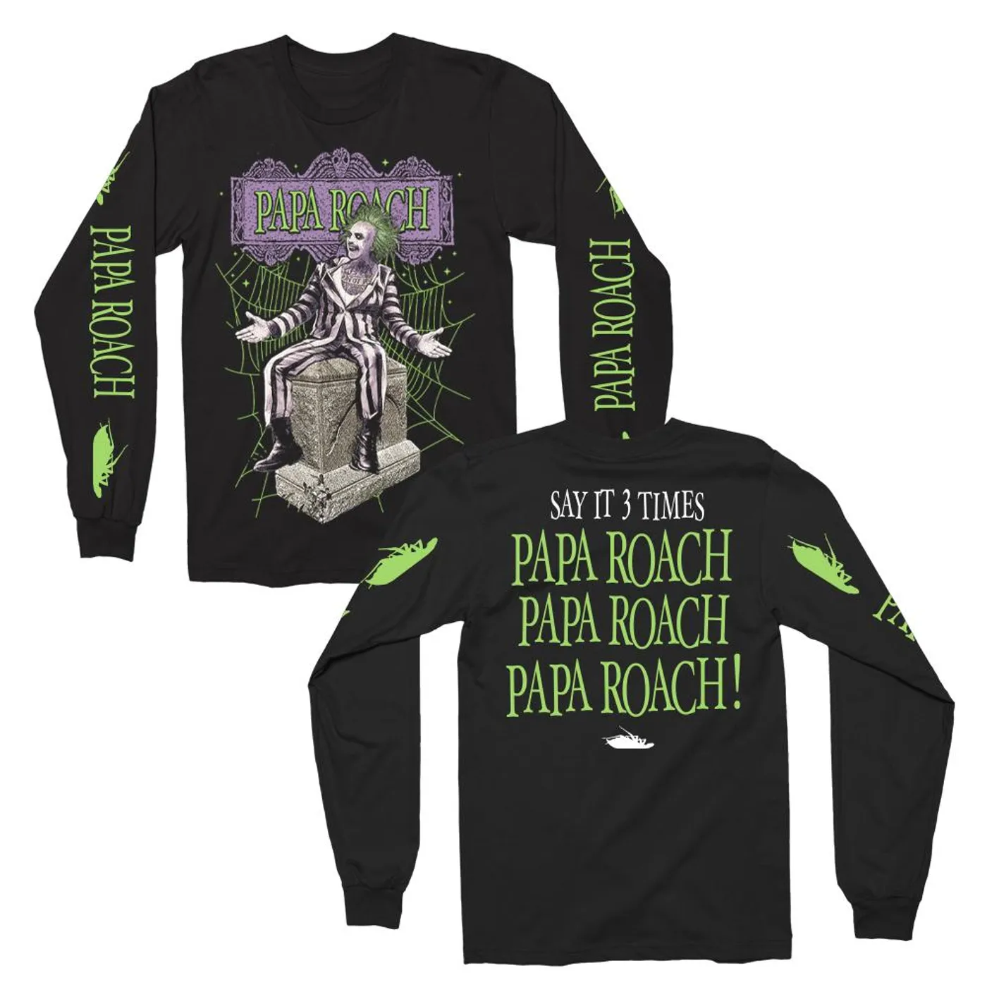 Papa Roach Beetlejuice Longsleeve (Black)