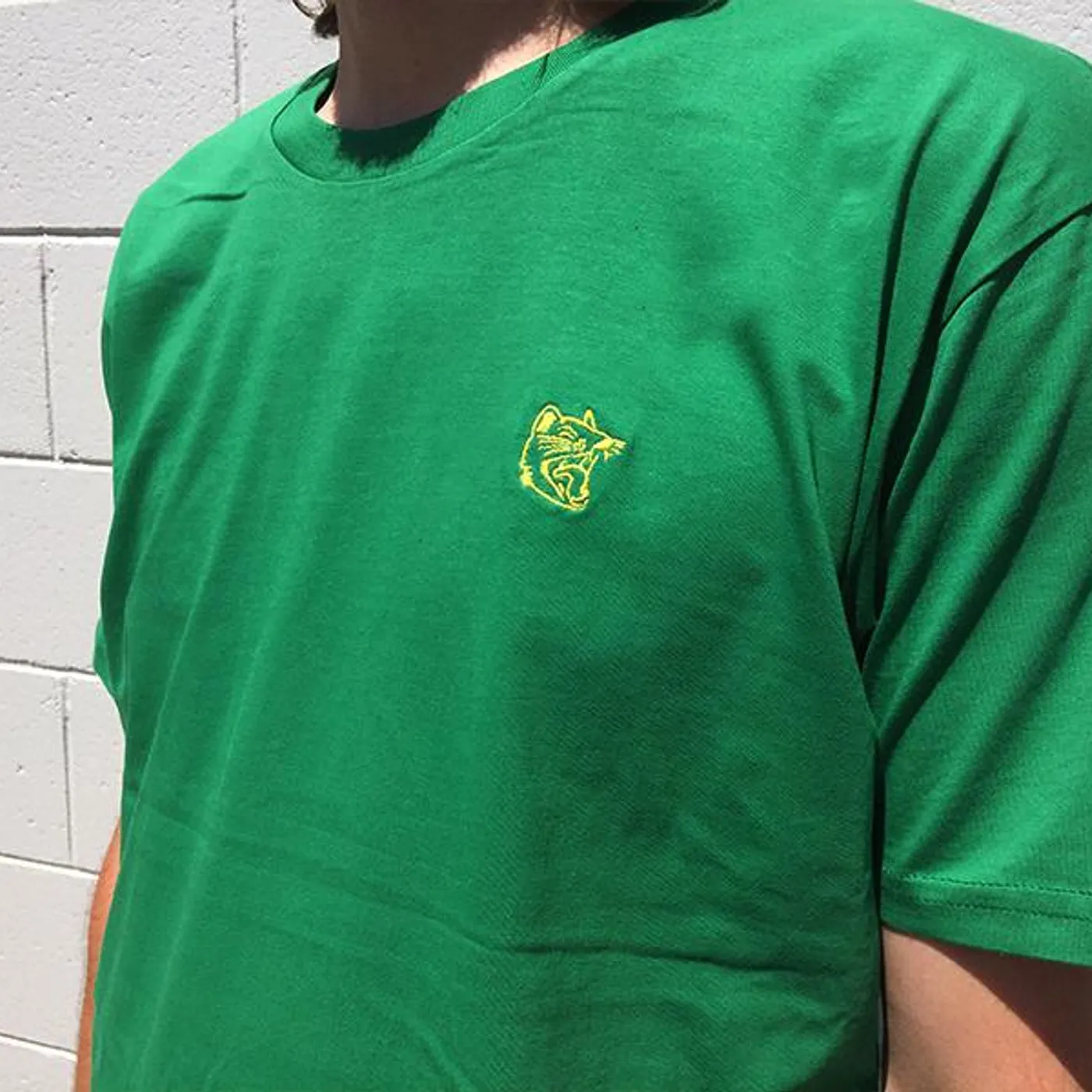 Luca Brasi Tassie Devil Embroidered Tee (Green)