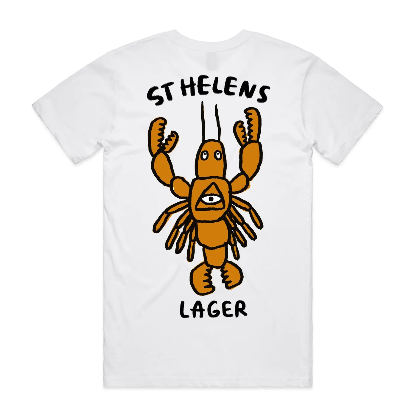 Luca Brasi x Moo Brew St Helens Lager Tee (White)