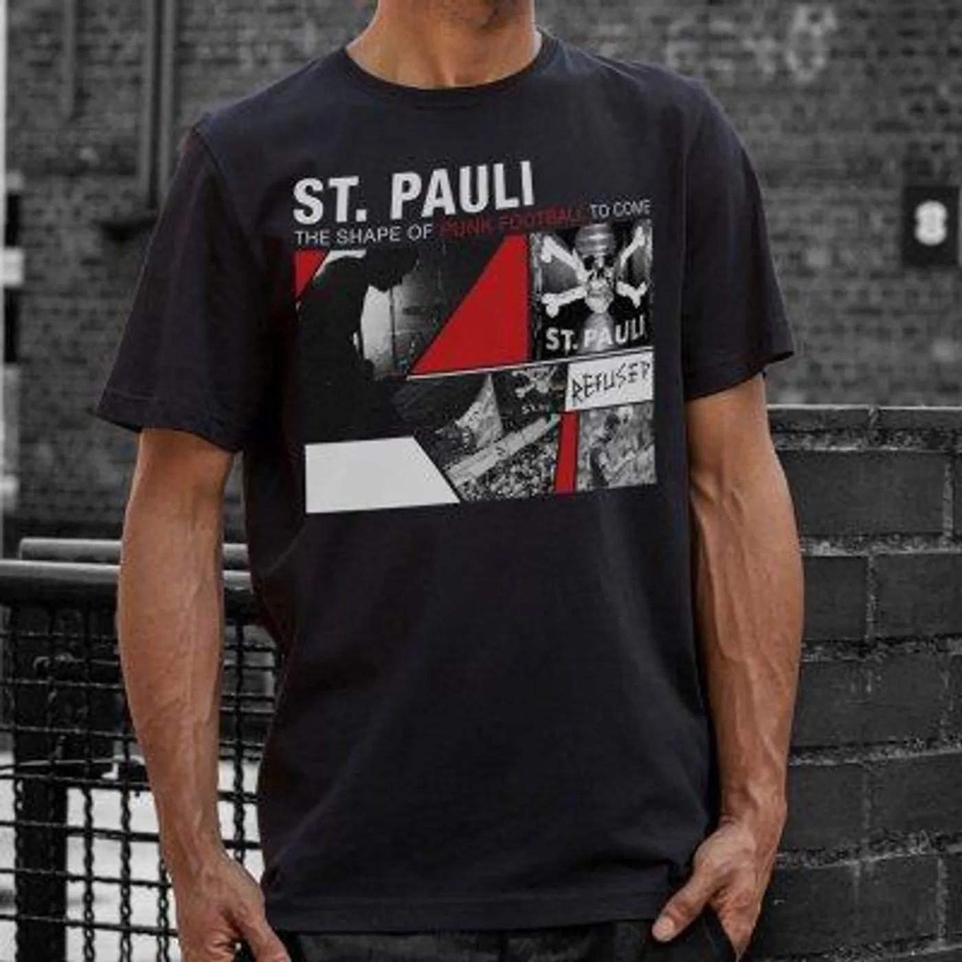 FC St Pauli x Refused Collab Tee (Black)
