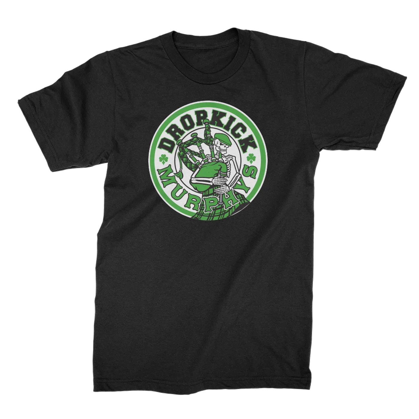 Dropkick Murphys Skelly Circle Tee (Black)