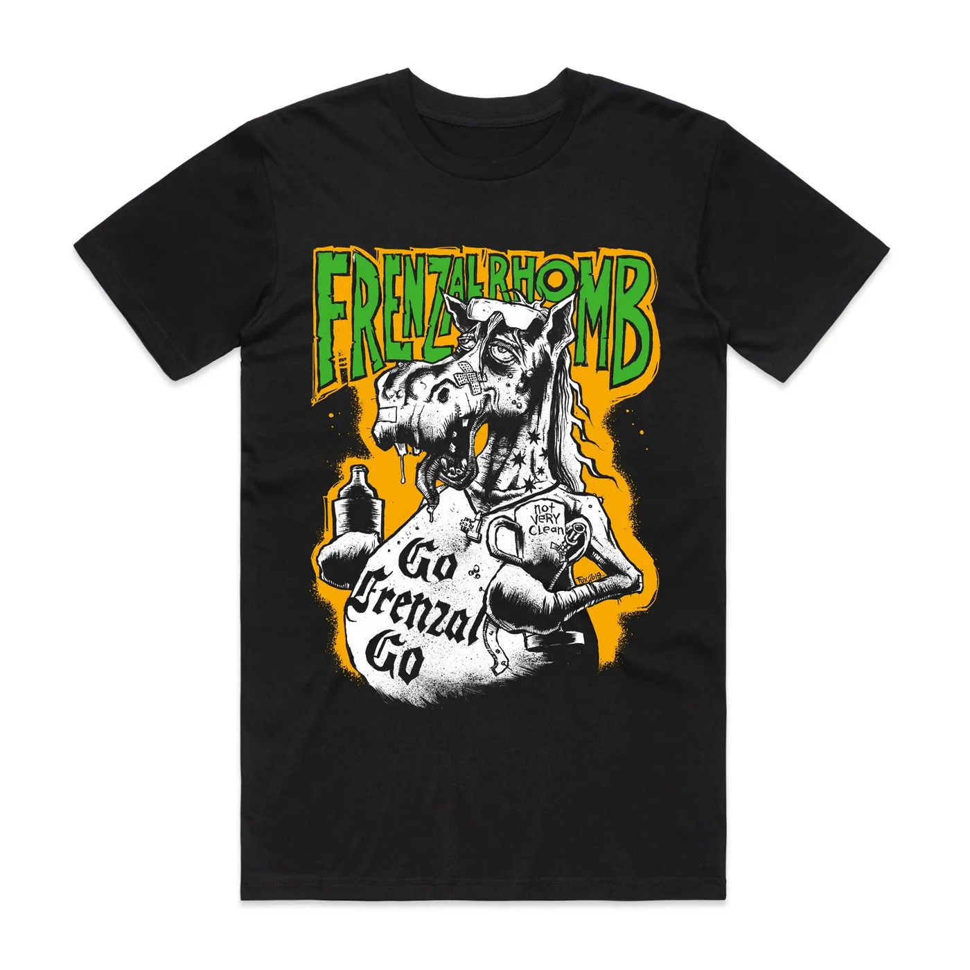 Frenzal Rhomb Go Frenzal Go T-shirt (Black)