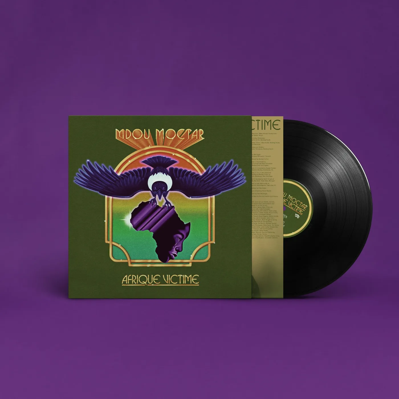 Mdou Moctar Afrique Victime LP (Black) (Vinyl)
