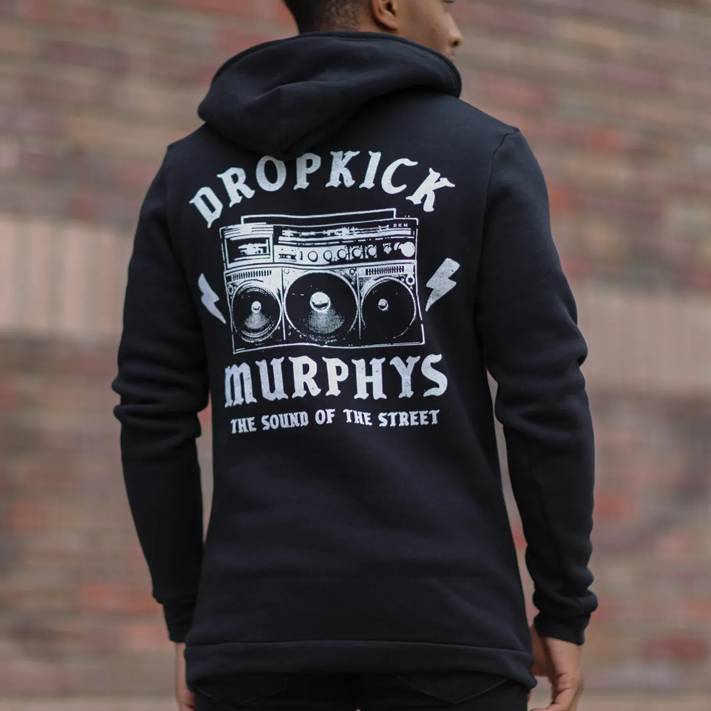Dropkick Murphys Boombox Pullover Hoodie (Black)