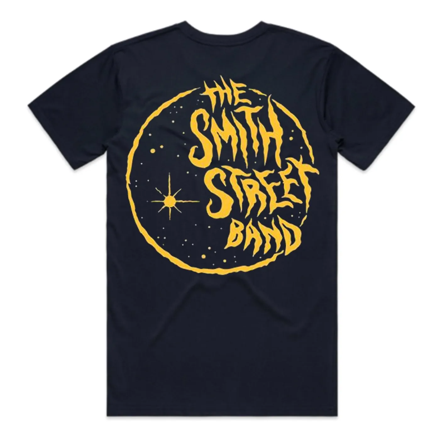 The Smith Street Band Navy Blue Moon Tee (AS Colour)
