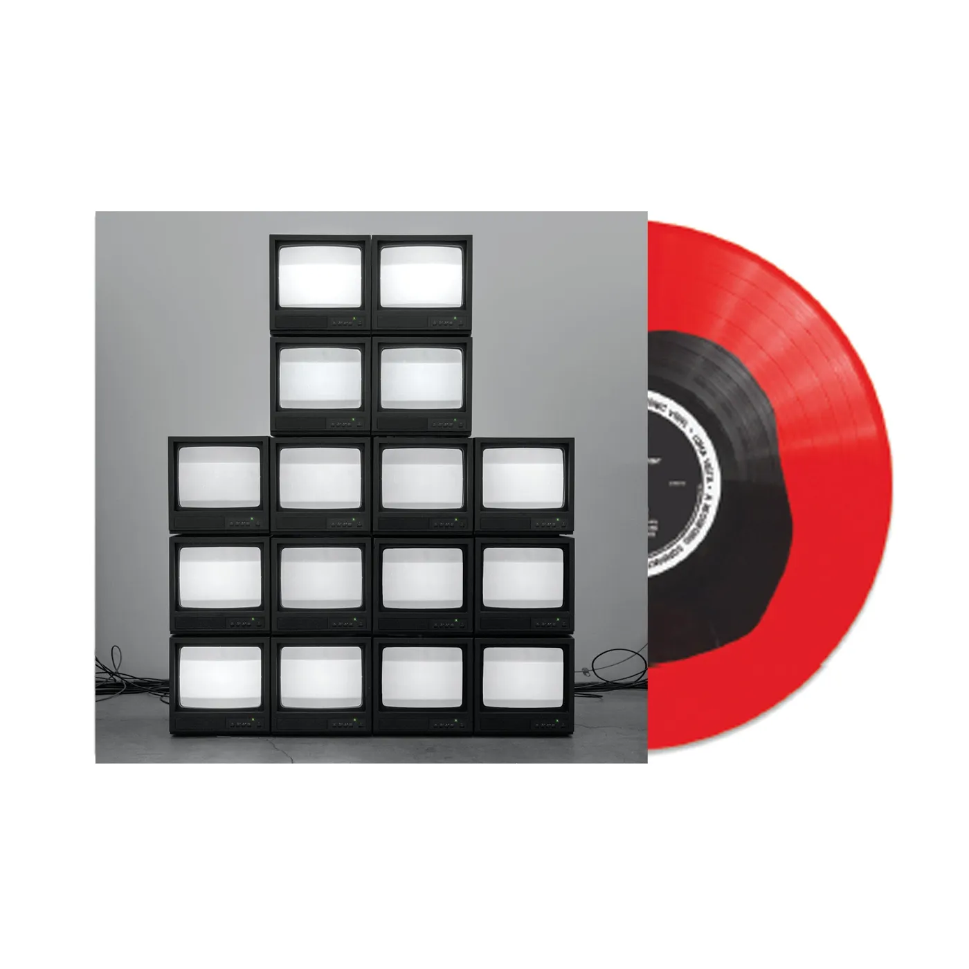 Rise Against Nowhere Generation LP (Red w/ Black Blob) (Vinyl)