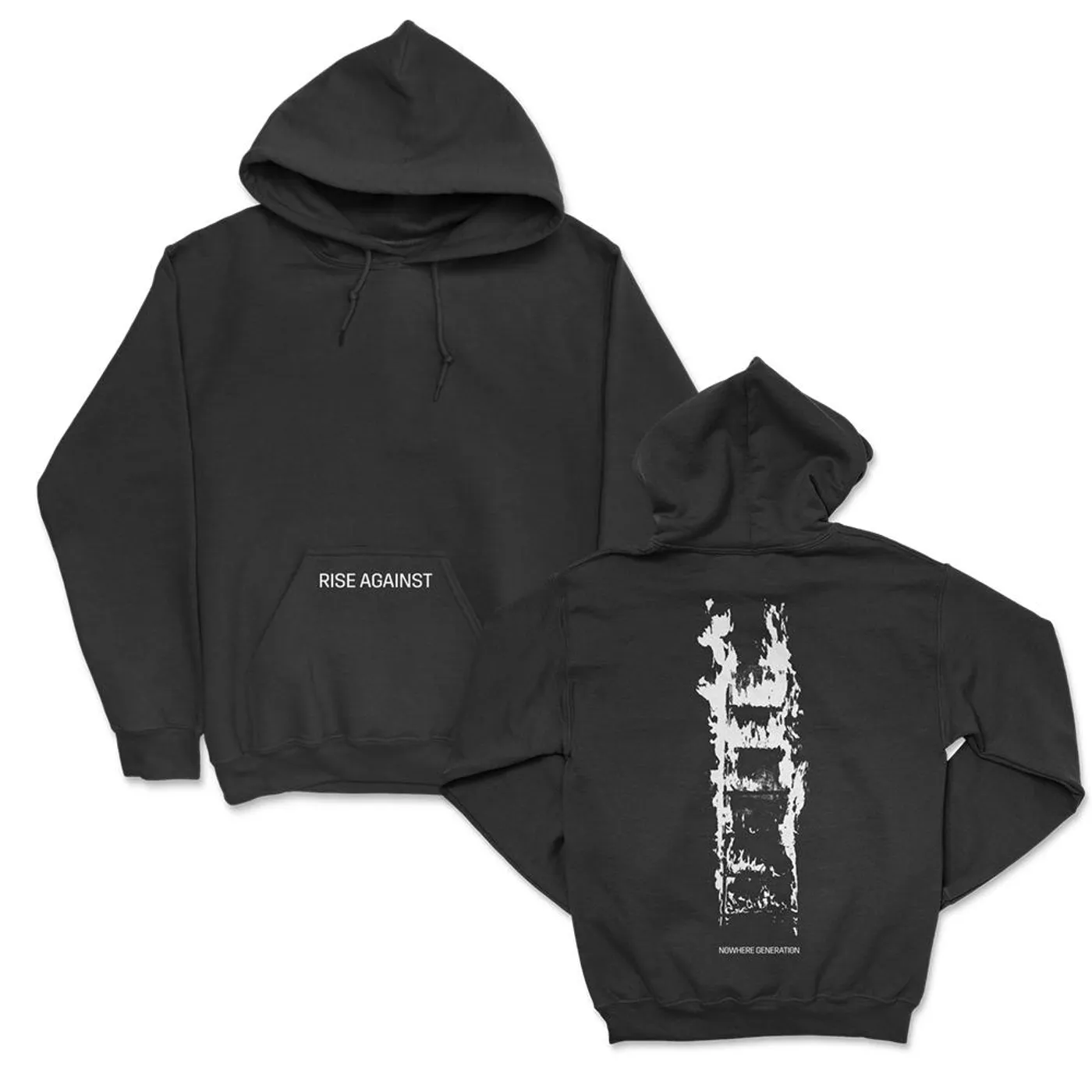 Rise Against Nowhere Generation Hood (Black)