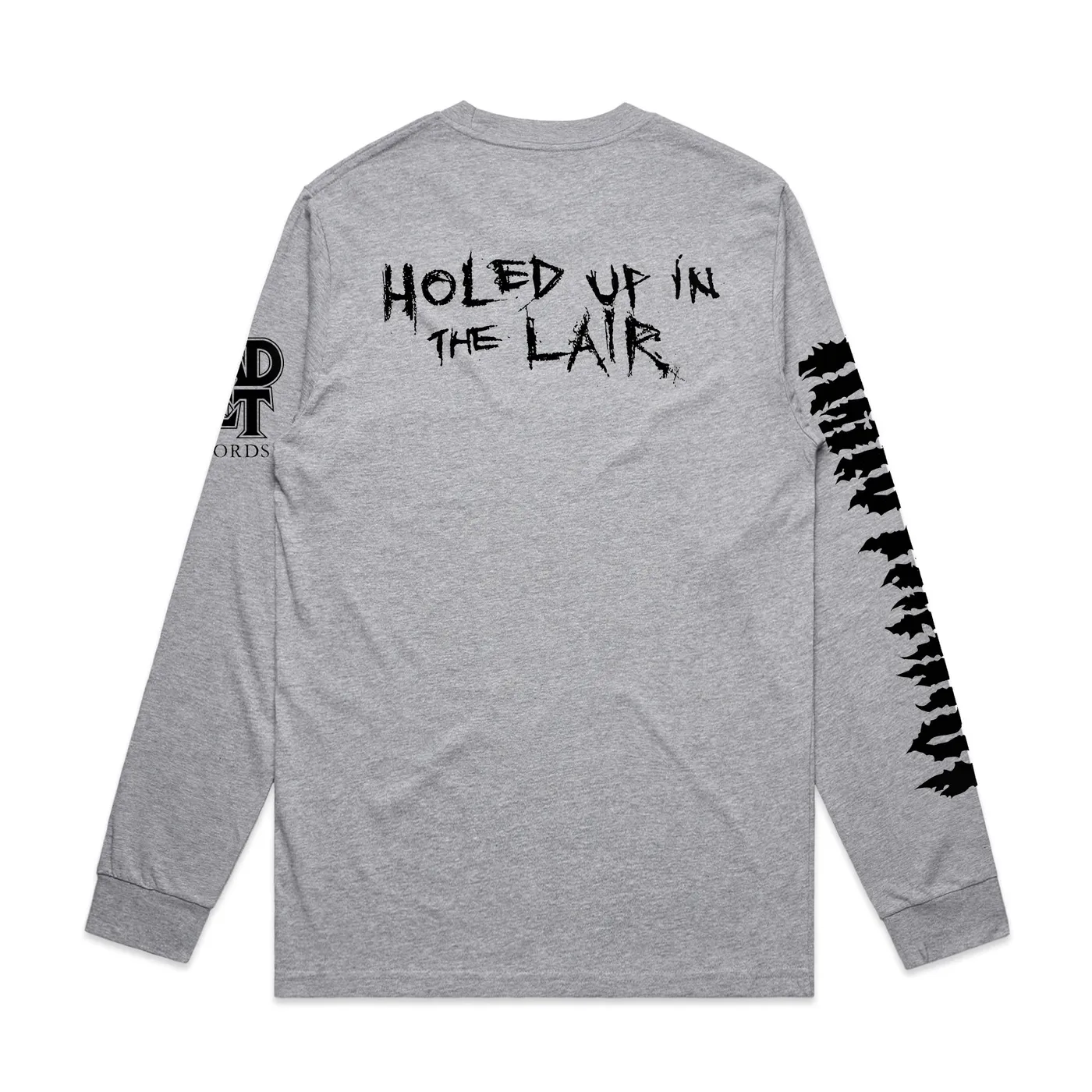 King Parrot Holed up in the Lair Longsleeve (Grey Marle)