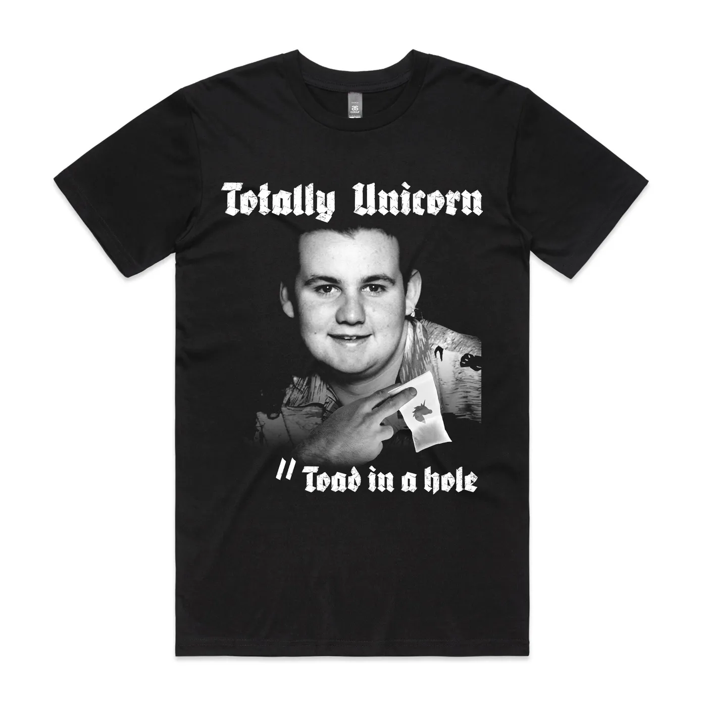 Totally Unicorn Toad In The Hole Tee (Black)