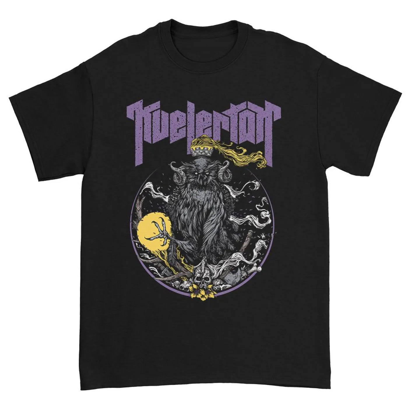 Kvelertak Fire King Owl Tee (Black)