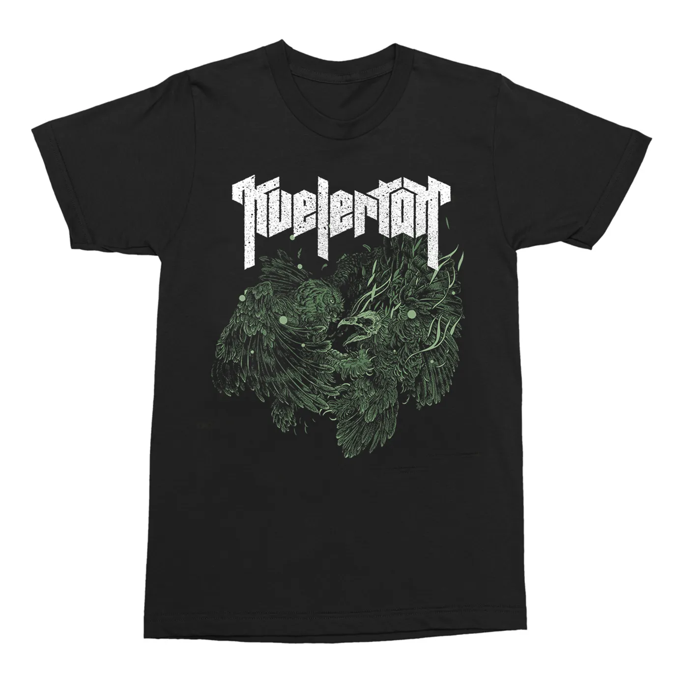 Kvelertak Owl Fight Tee (Green Print)