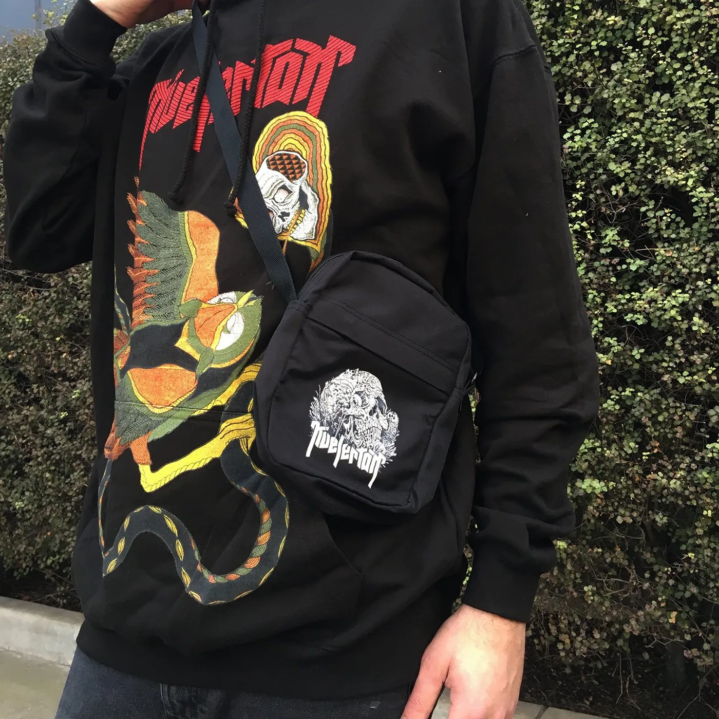 Kvelertak Wise Skull Flight Bag