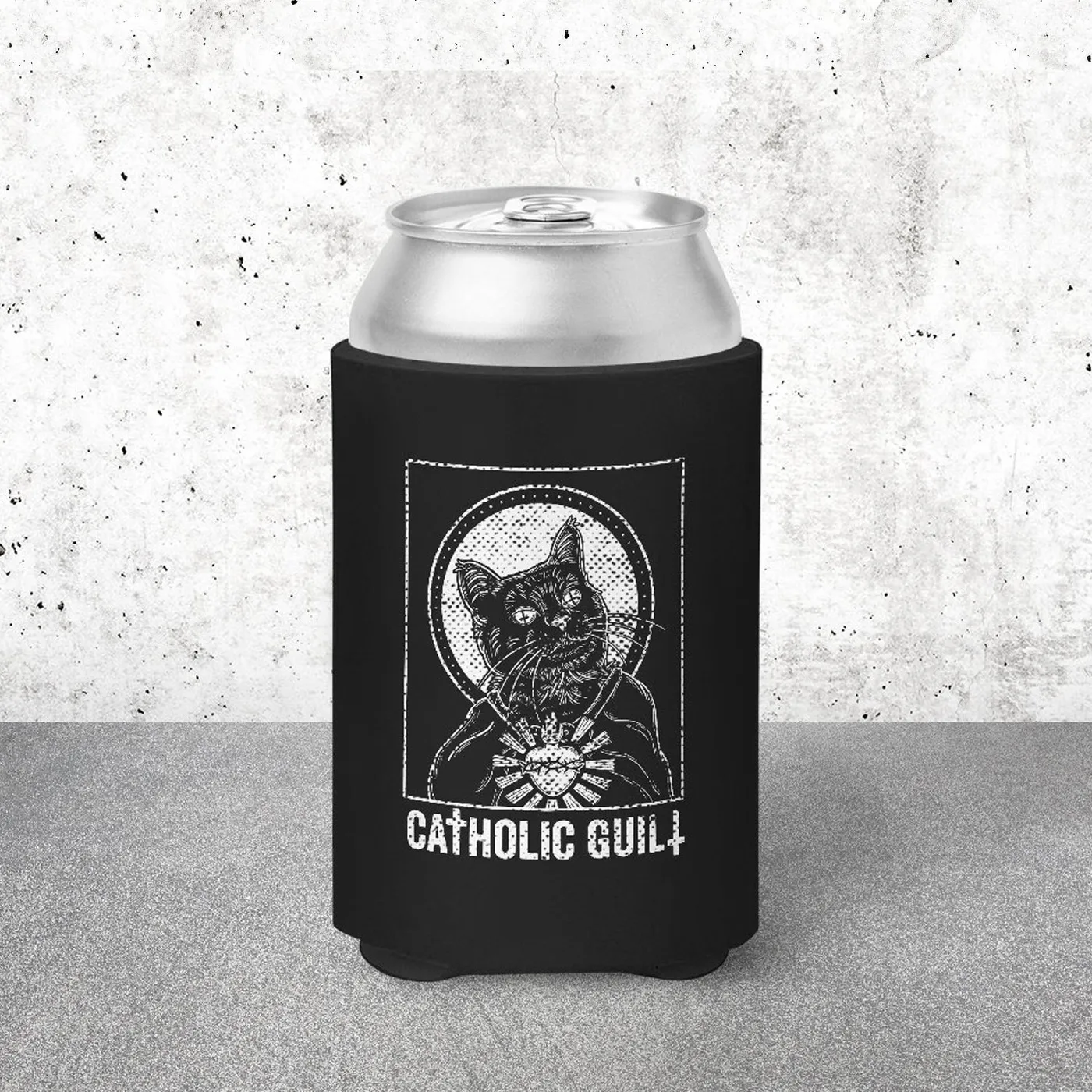 Catholic Guilt Lucy Furr Stubby Holder