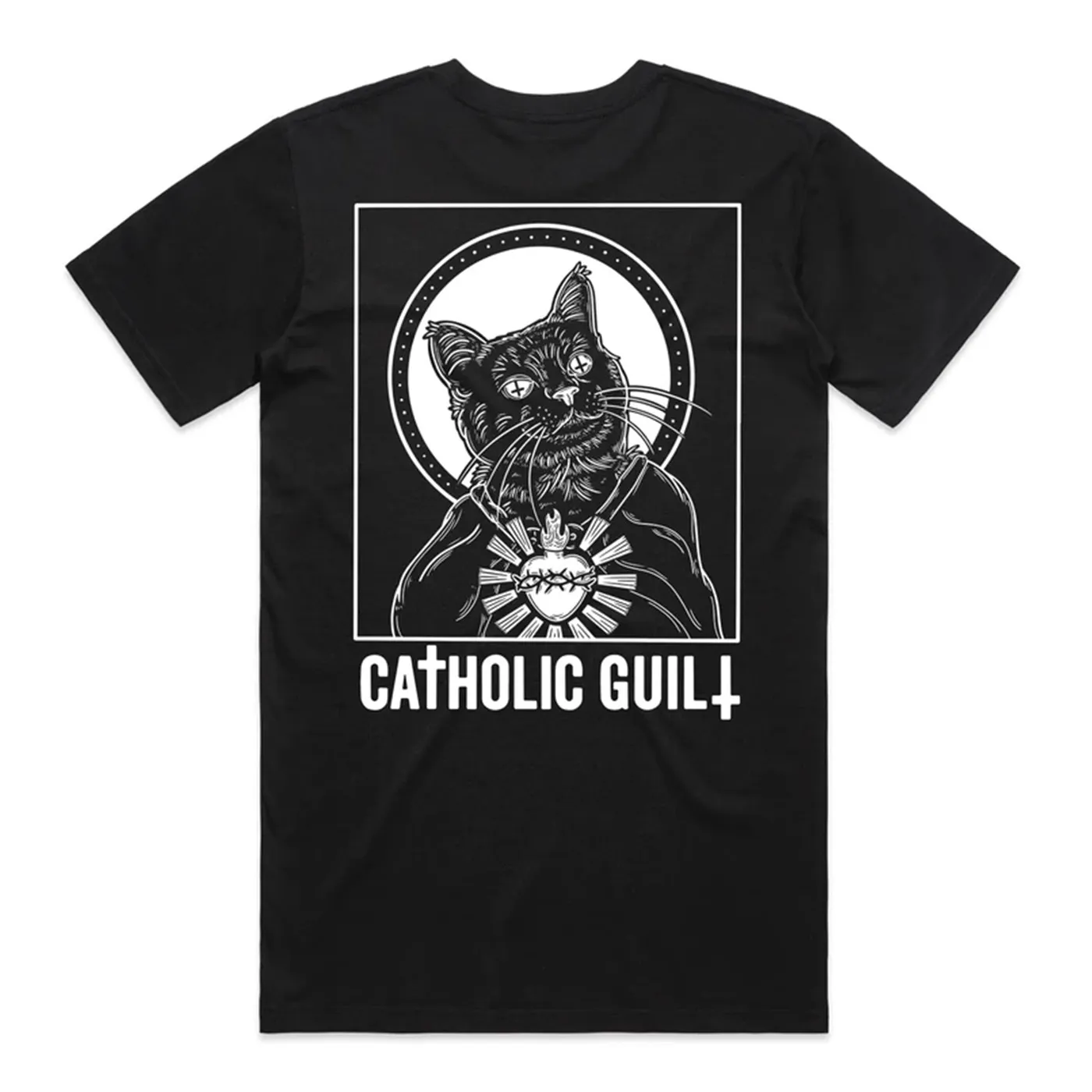 Catholic Guilt Lucy Furr 2 T-Shirt (Black)