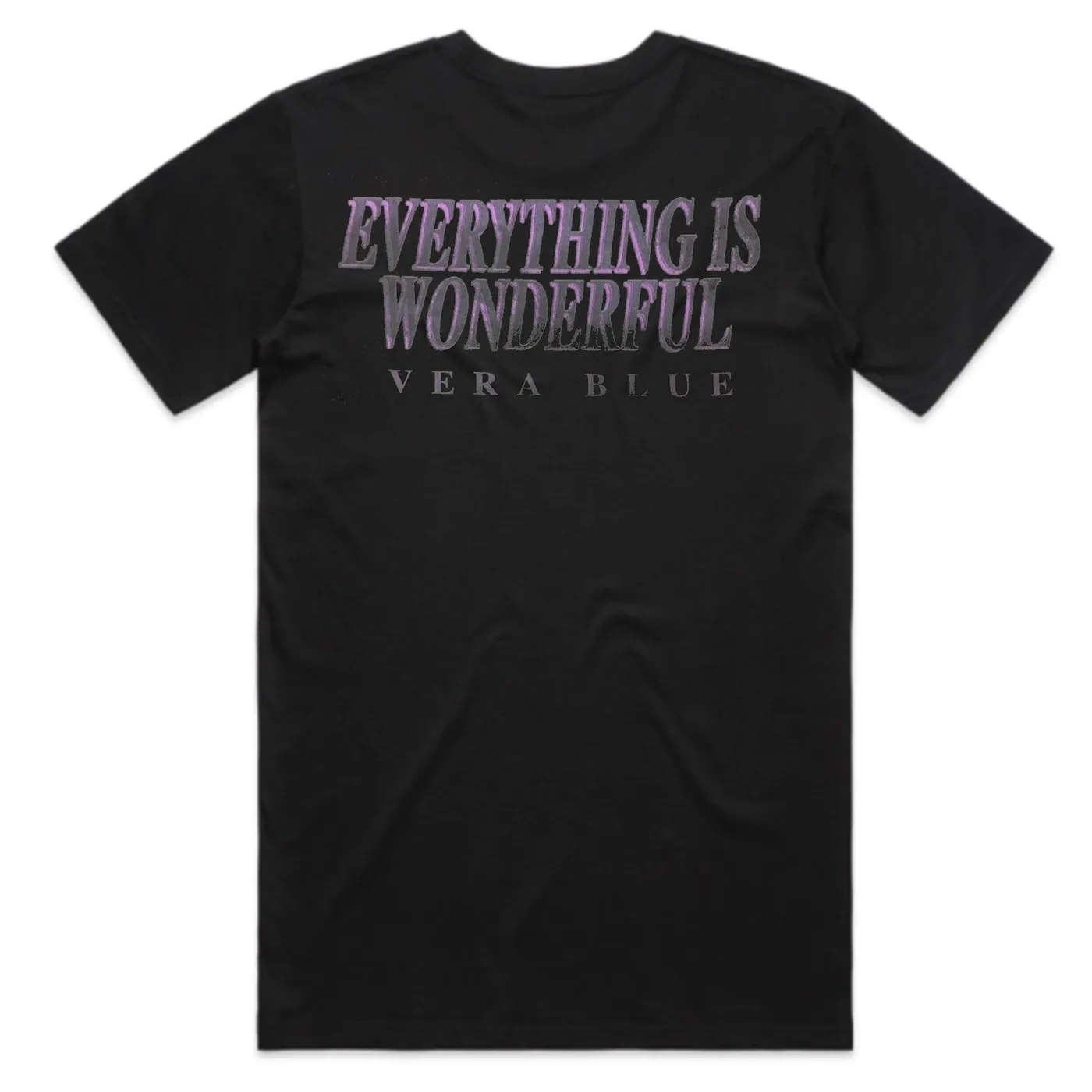 Vera Blue Everything Is Wonderful T-Shirt (Black)