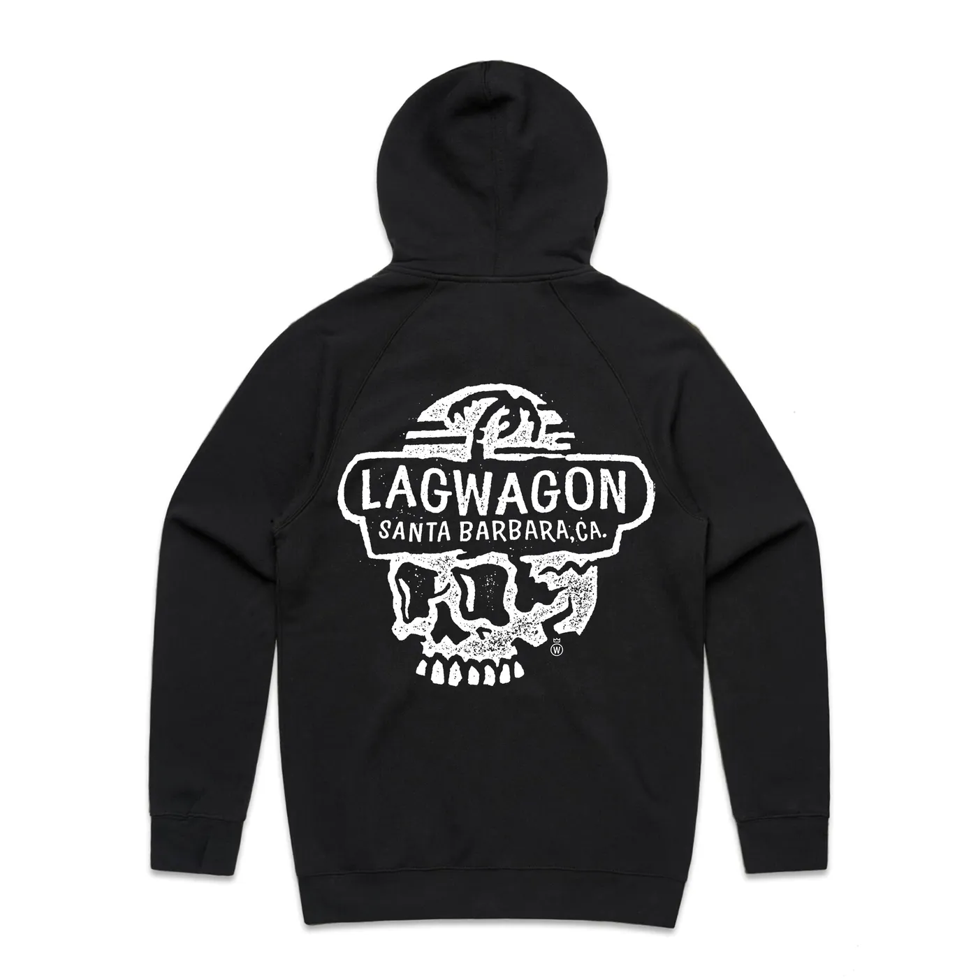 Lagwagon SB Skull Zip Hoodie (Black)