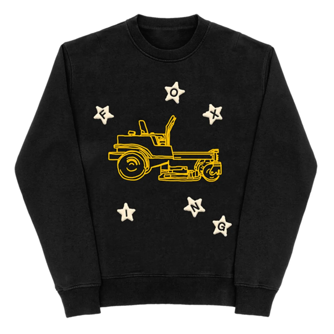 Foxing Crystal Ball Crewneck (Black)