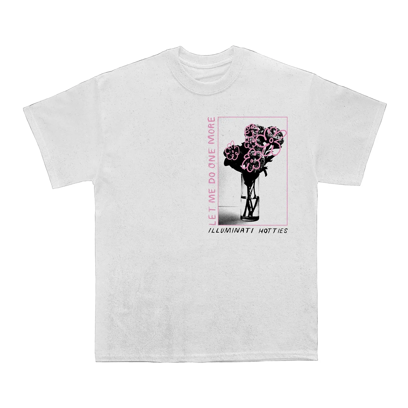 illuminati hotties Flower Tee (White)
