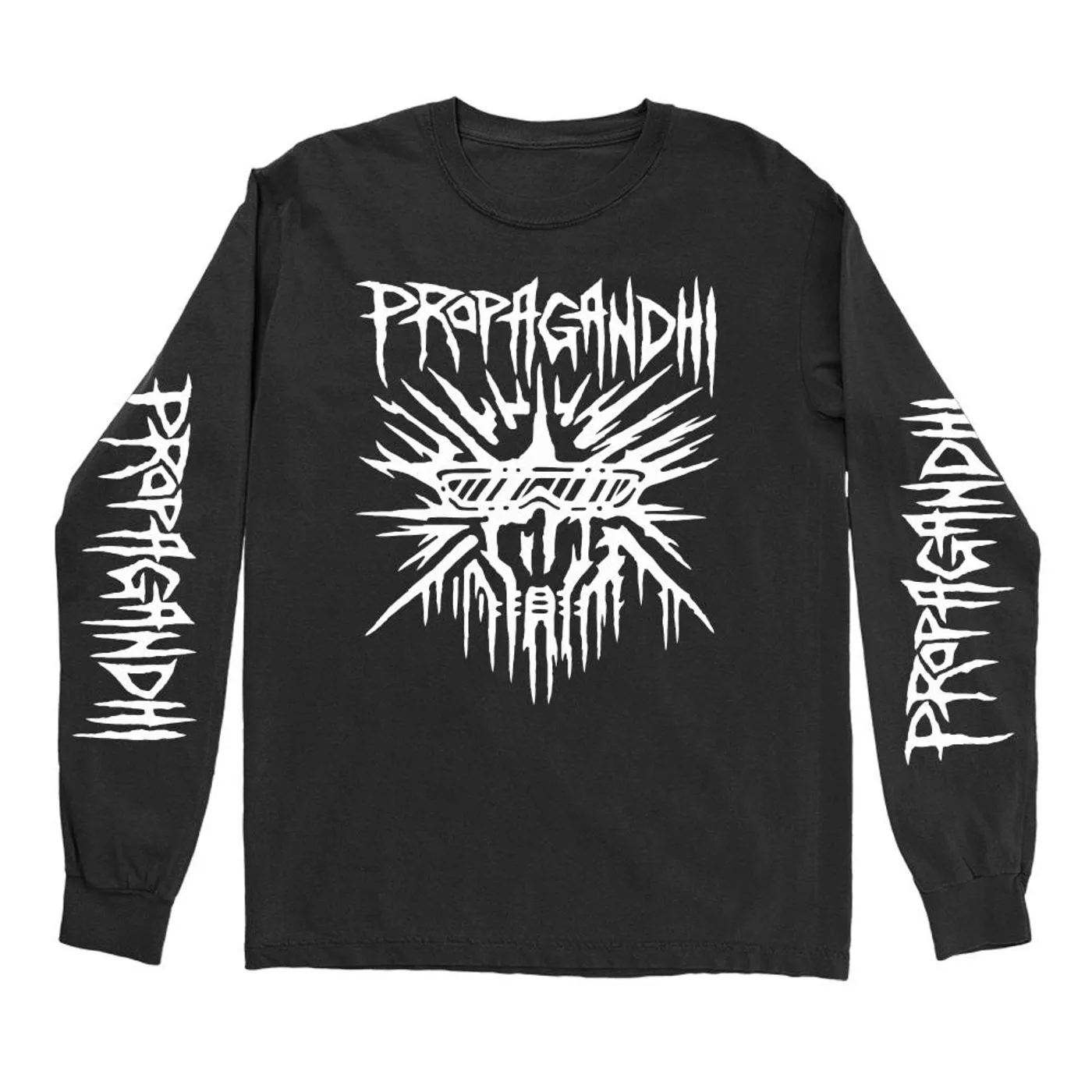 Propagandhi Buster Skull Long Sleeve (Black)