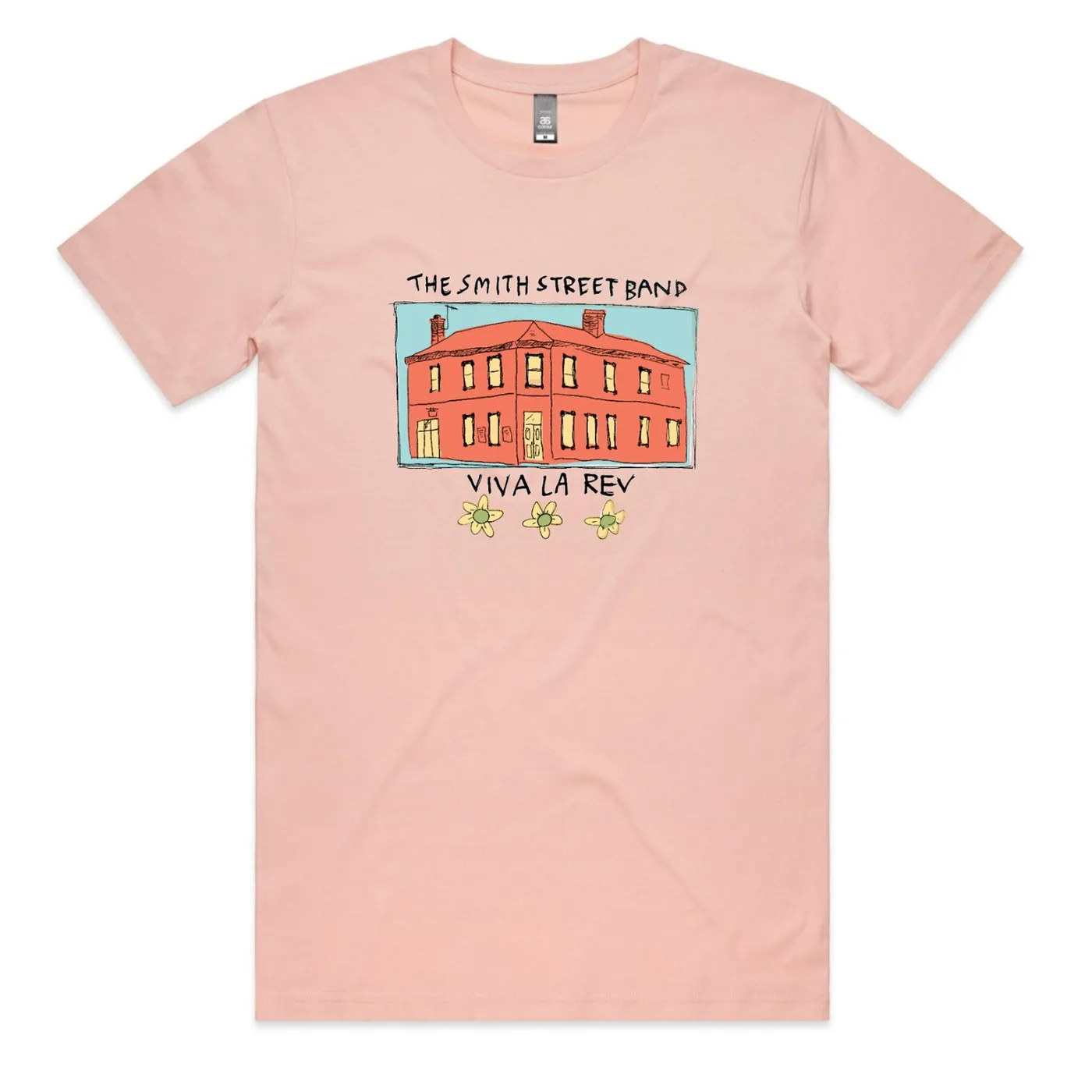 The Smith Street Band Whole Pub Tee (Pink)