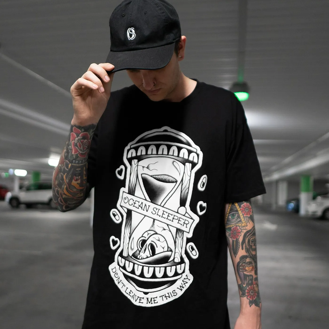 Ocean Sleeper 1 Year Don't Leave Me This Way T-Shirt (Black)