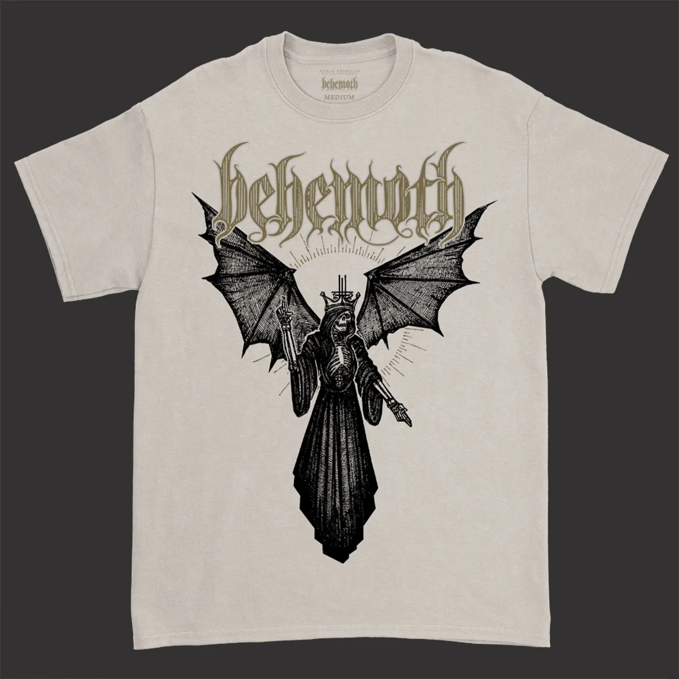 Behemoth Angel Of Death T-Shirt (Natural)