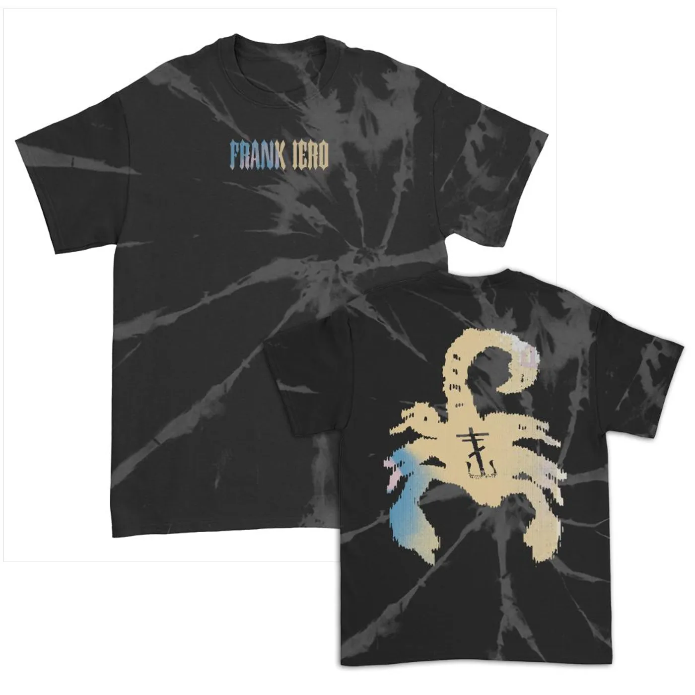 Frank Iero Scorpion Tie Dye T-Shirt (Black)