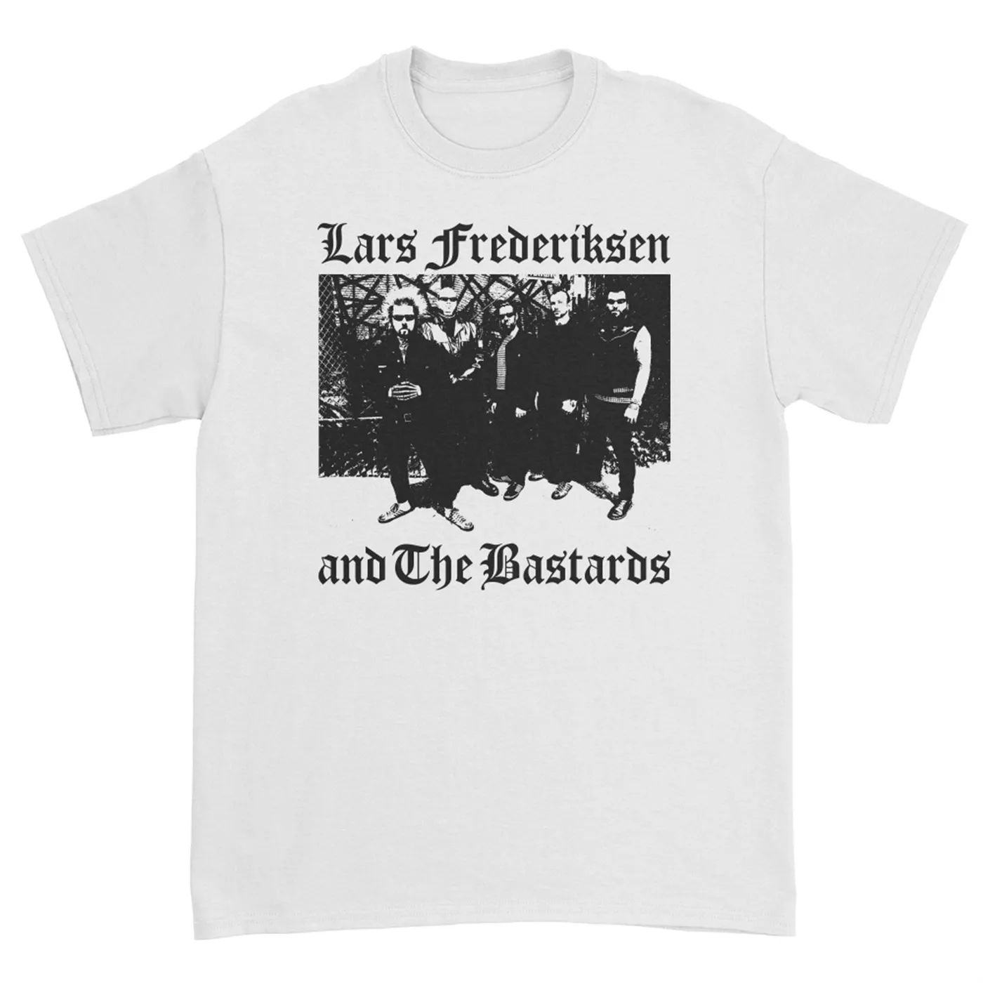 Lars Frederiksen and the Bastards Photo T-Shirt (White)
