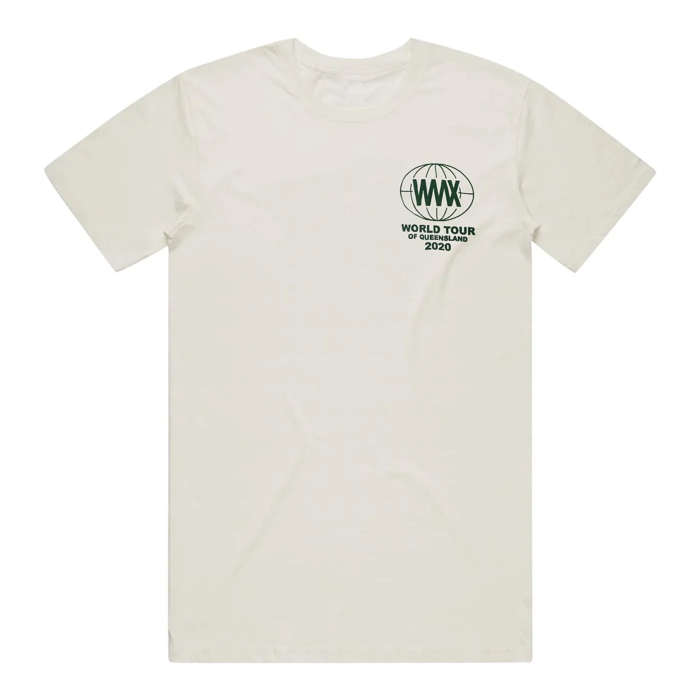 WAAX World Tour QLD Tee (Natural)