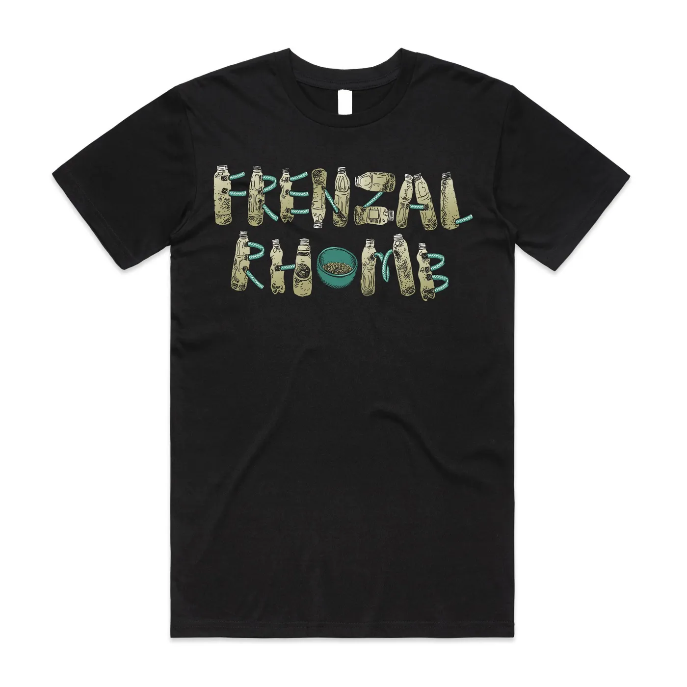 Frenzal Rhomb Cones T-Shirt (Black)