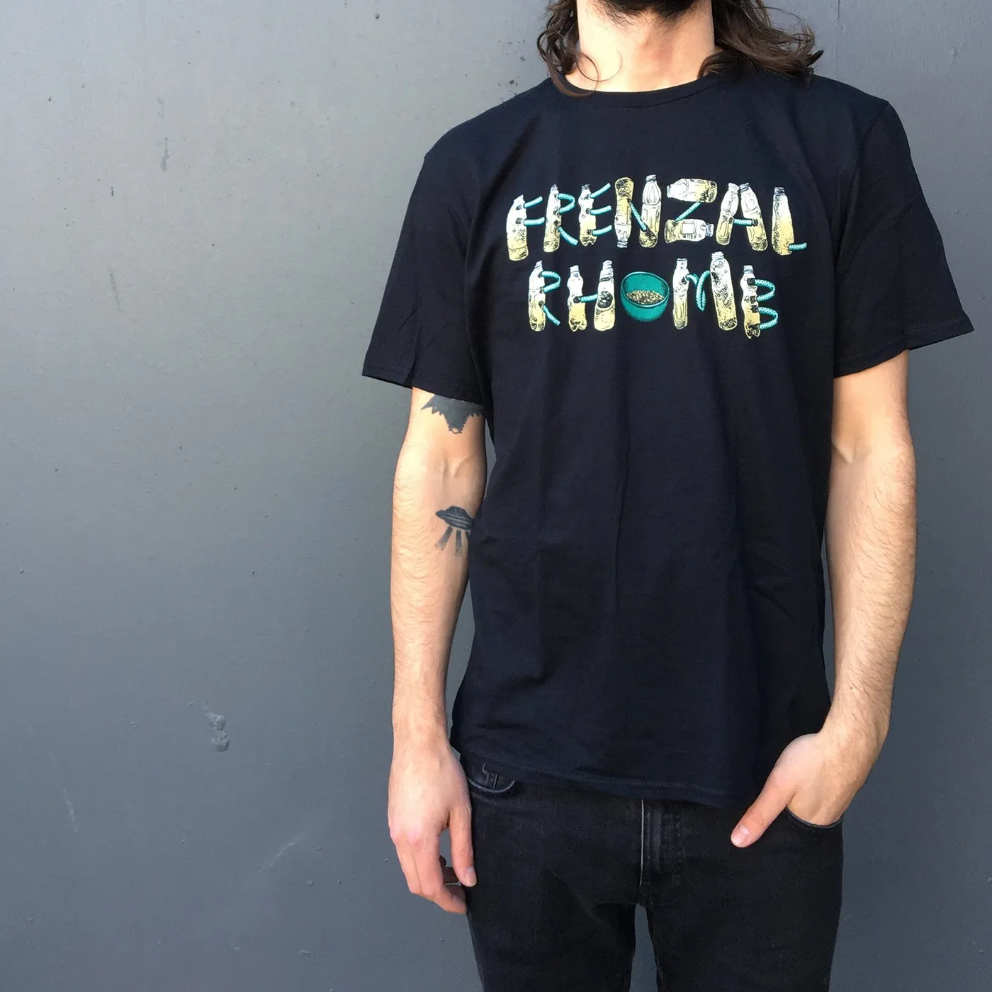 Frenzal Rhomb Cones T-Shirt (Black)
