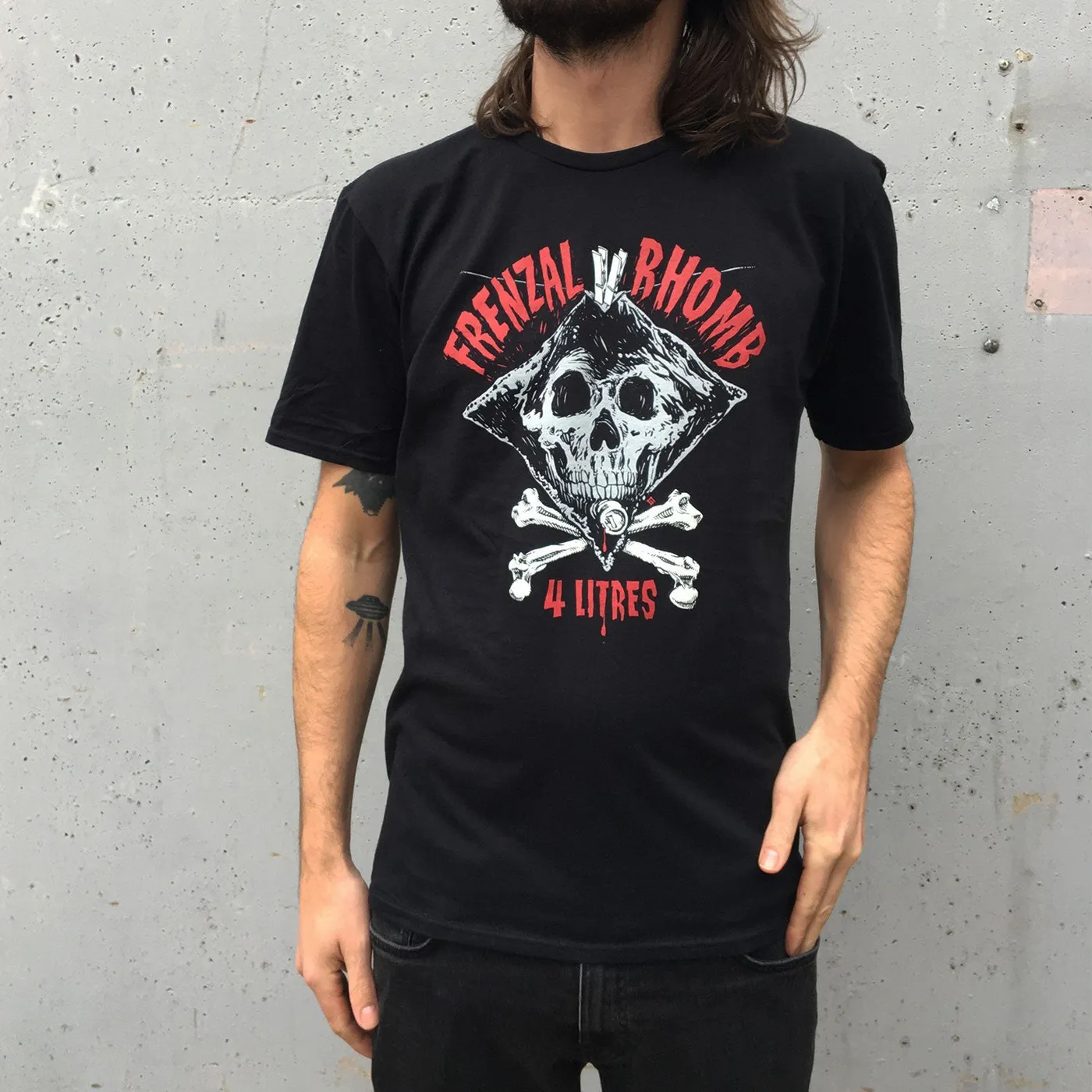 Frenzal Rhomb 4 Litres T-Shirt (Black)
