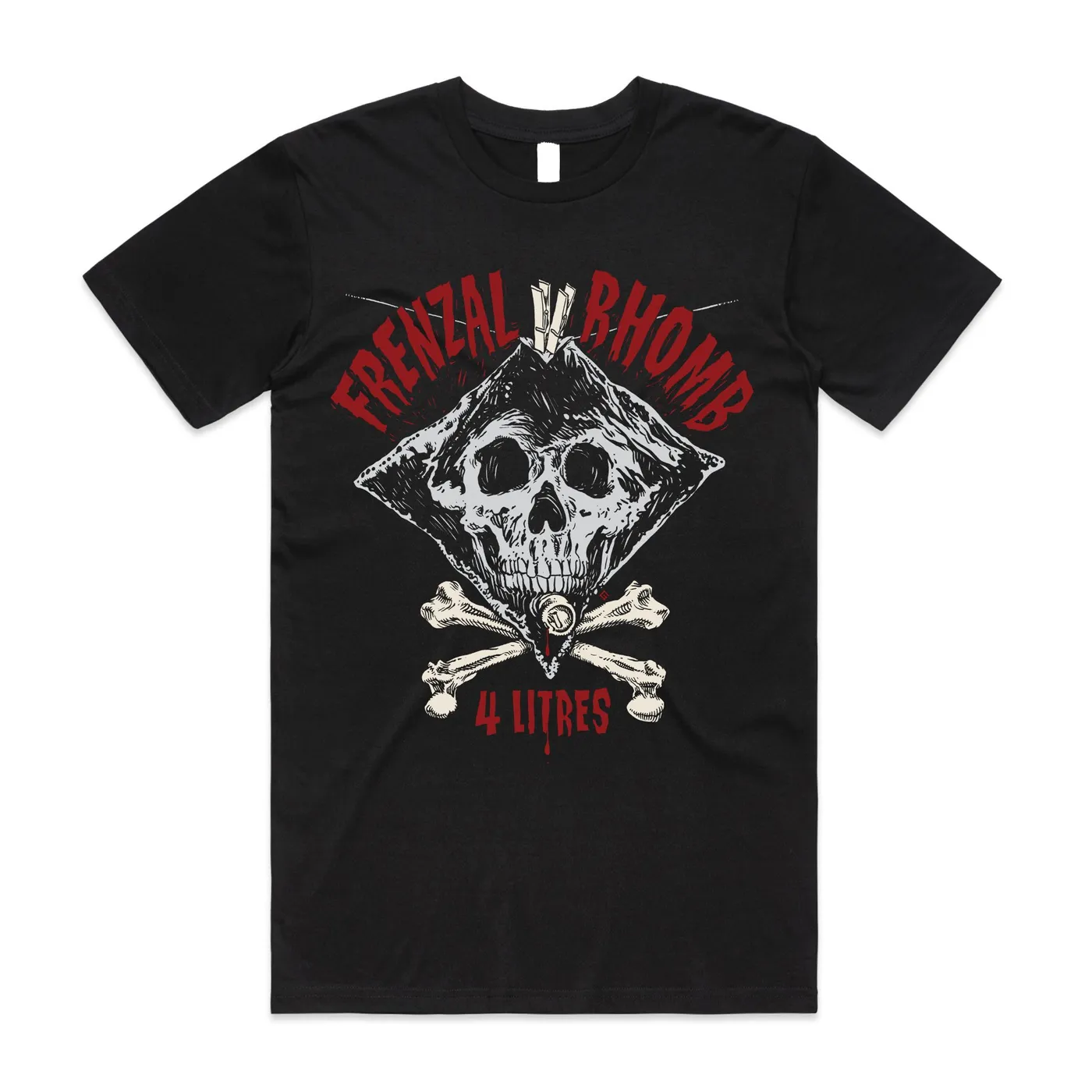Frenzal Rhomb 4 Litres T-Shirt (Black)