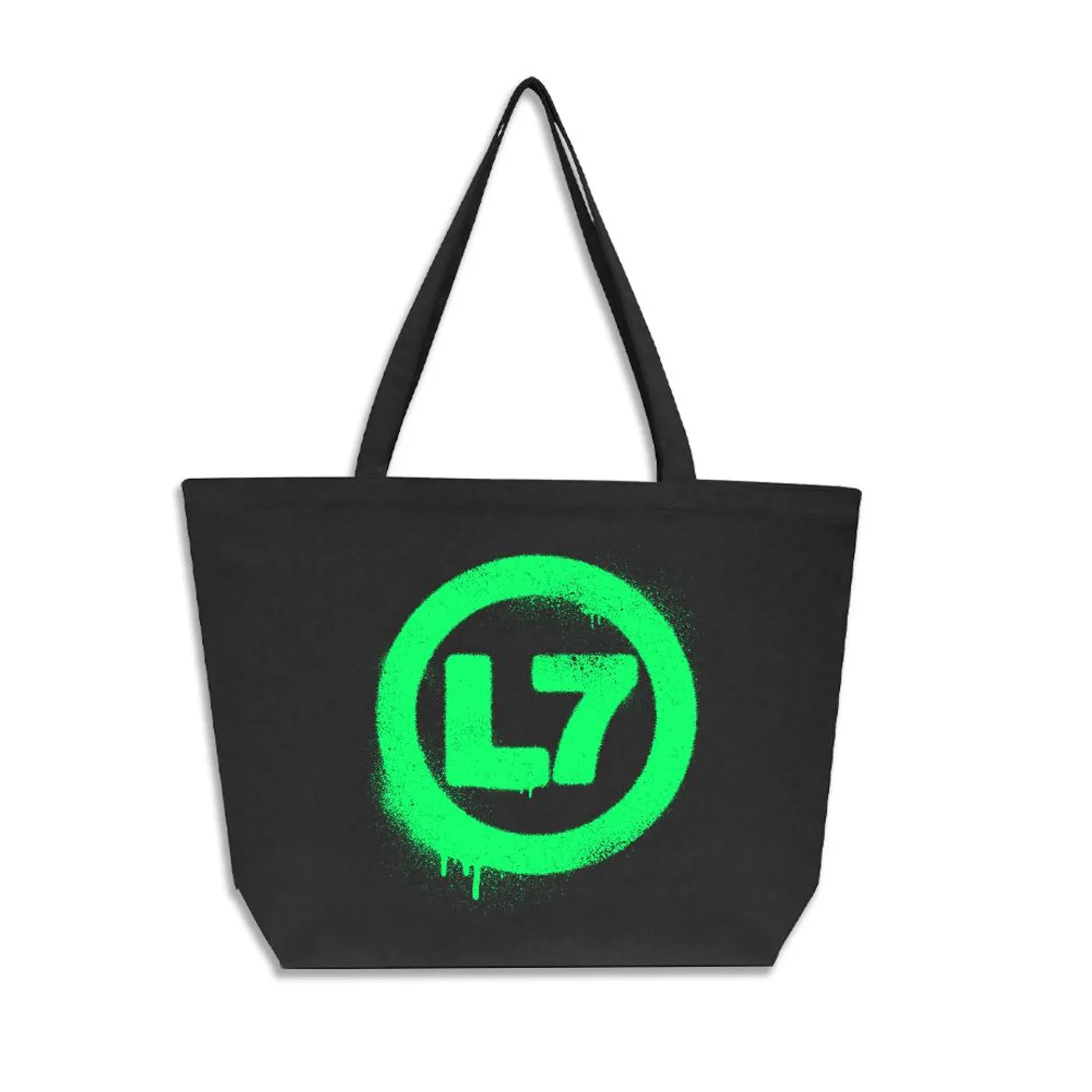 L7 Spray Logo Oversized Tote Bag