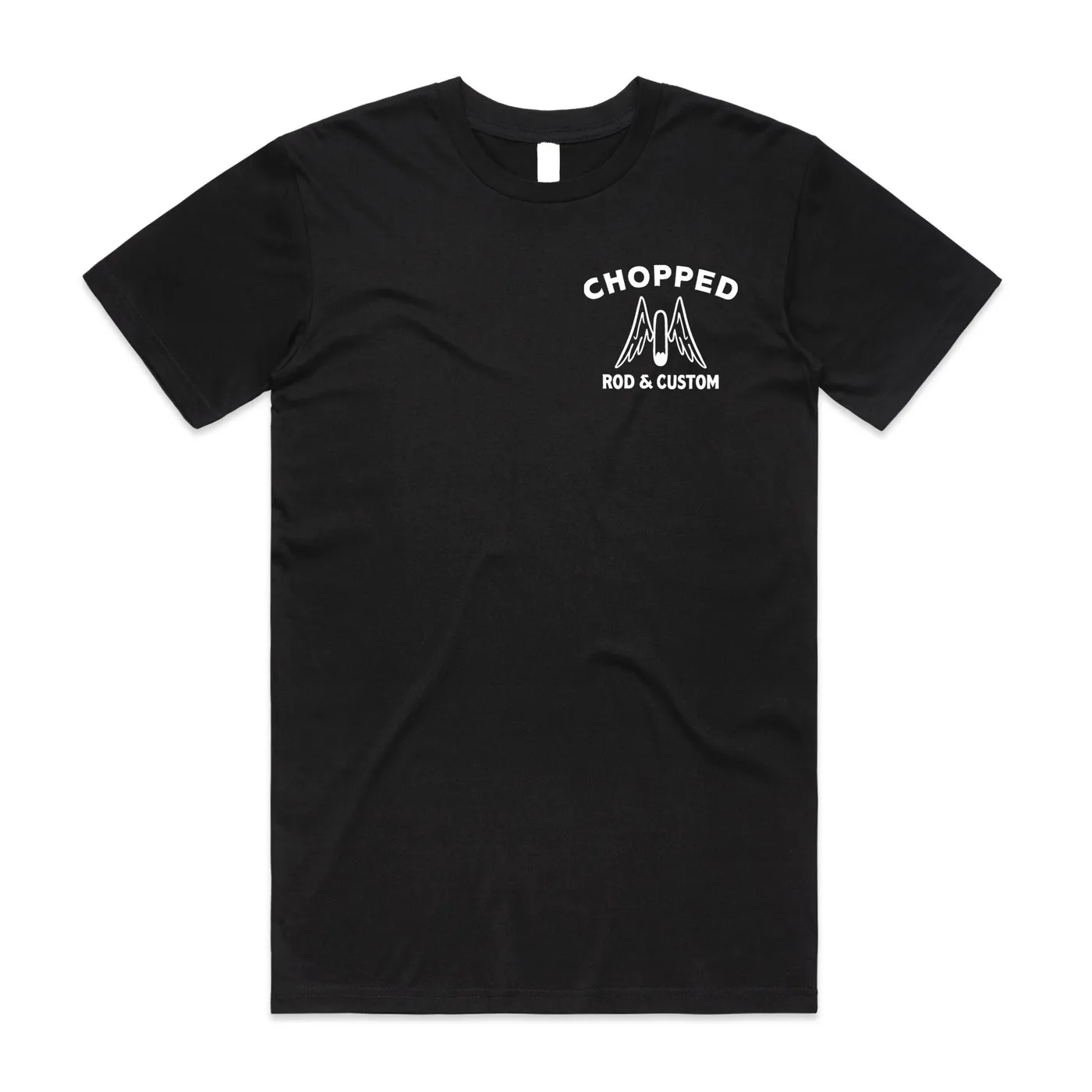 Chopped Rod & Custom Tee (Black)