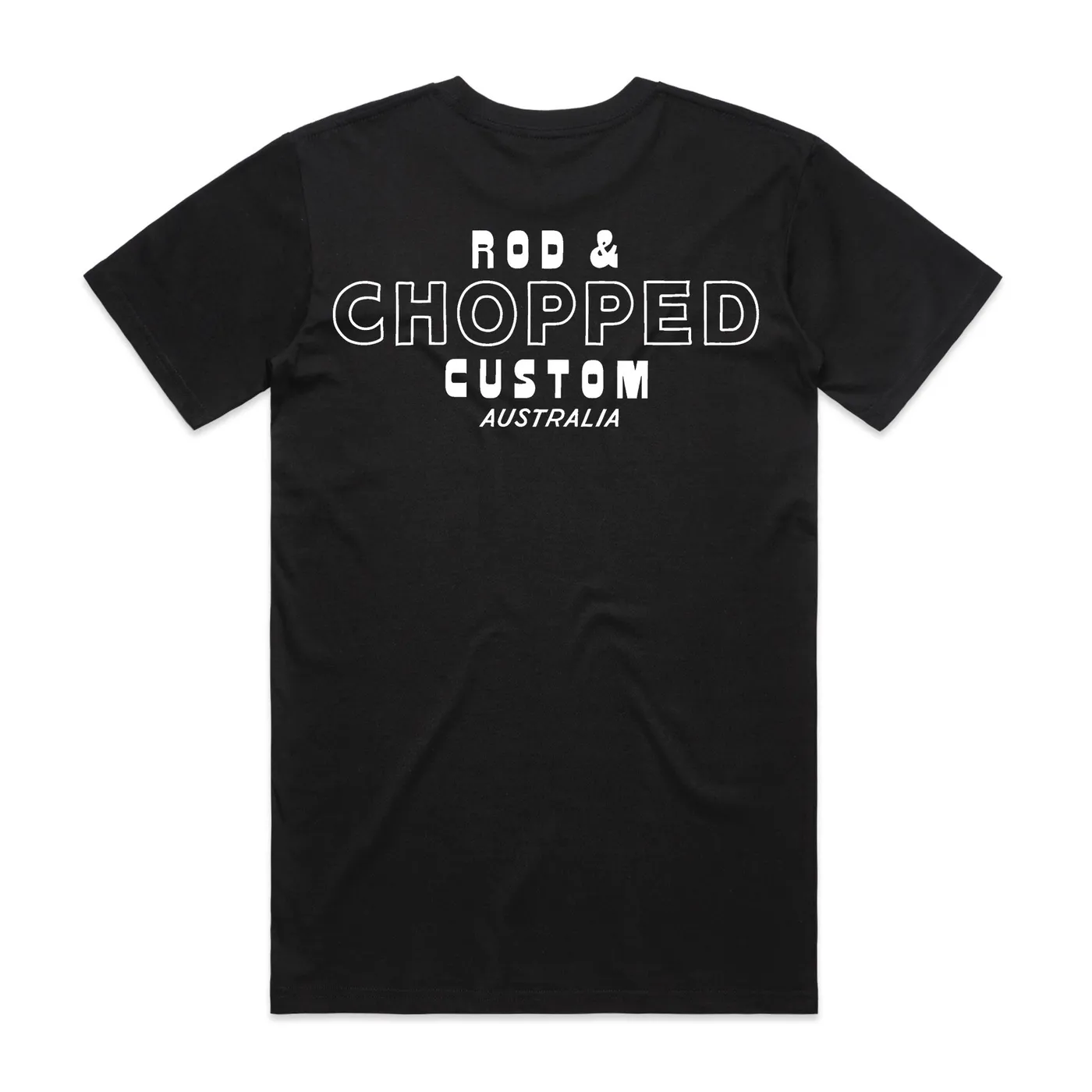 Chopped Rod & Custom Tee (Black)