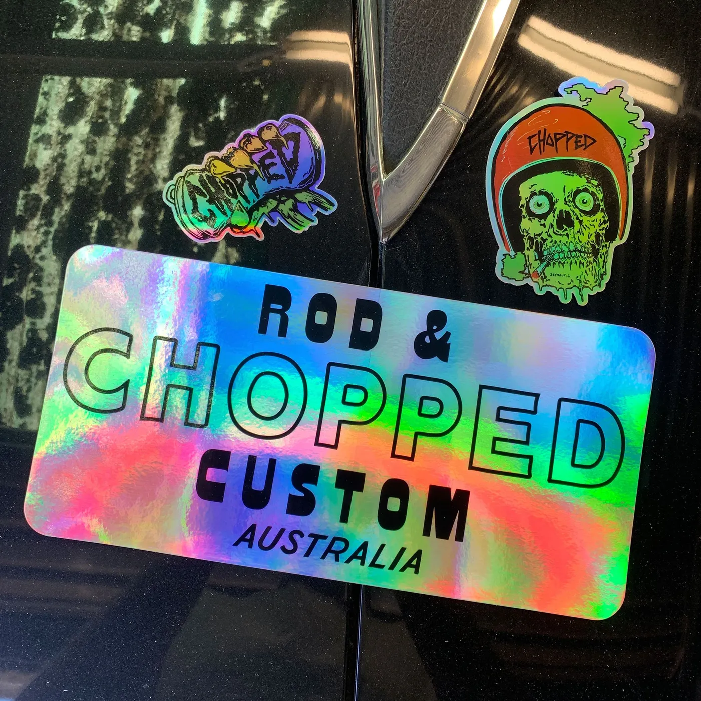 Chopped Eloso Logo Sticker (Large)