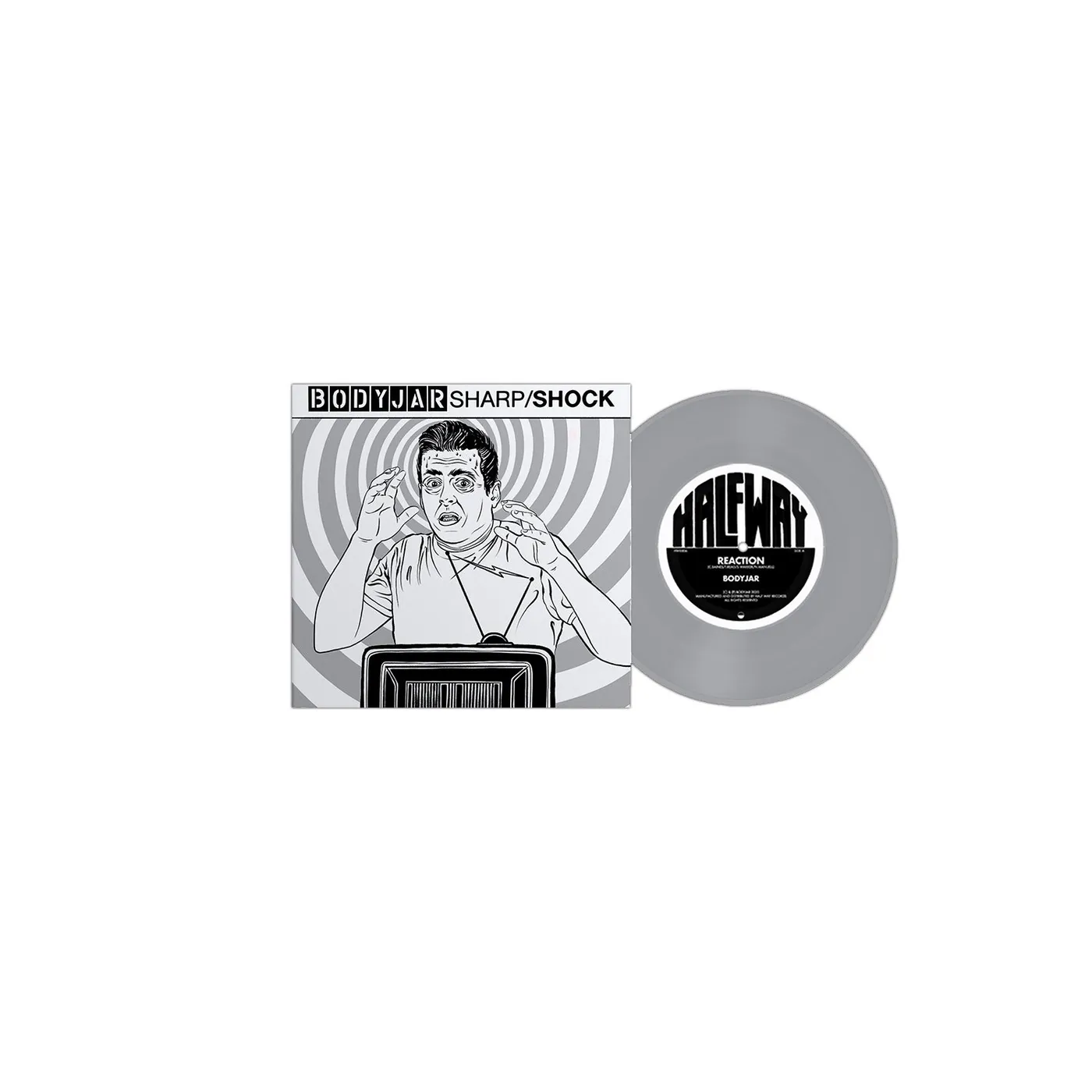 Bodyjar Reaction / Endless Holiday 7" (Limited Edition) - Silver (Vinyl)